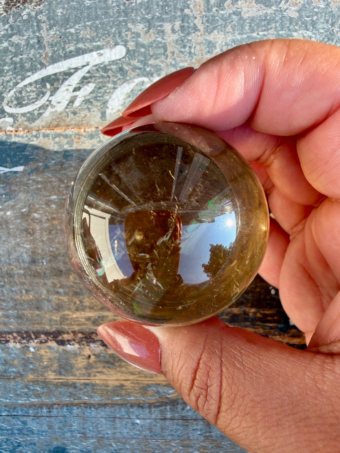 Gorgeous Smokey Quartz Sphere | Opt B