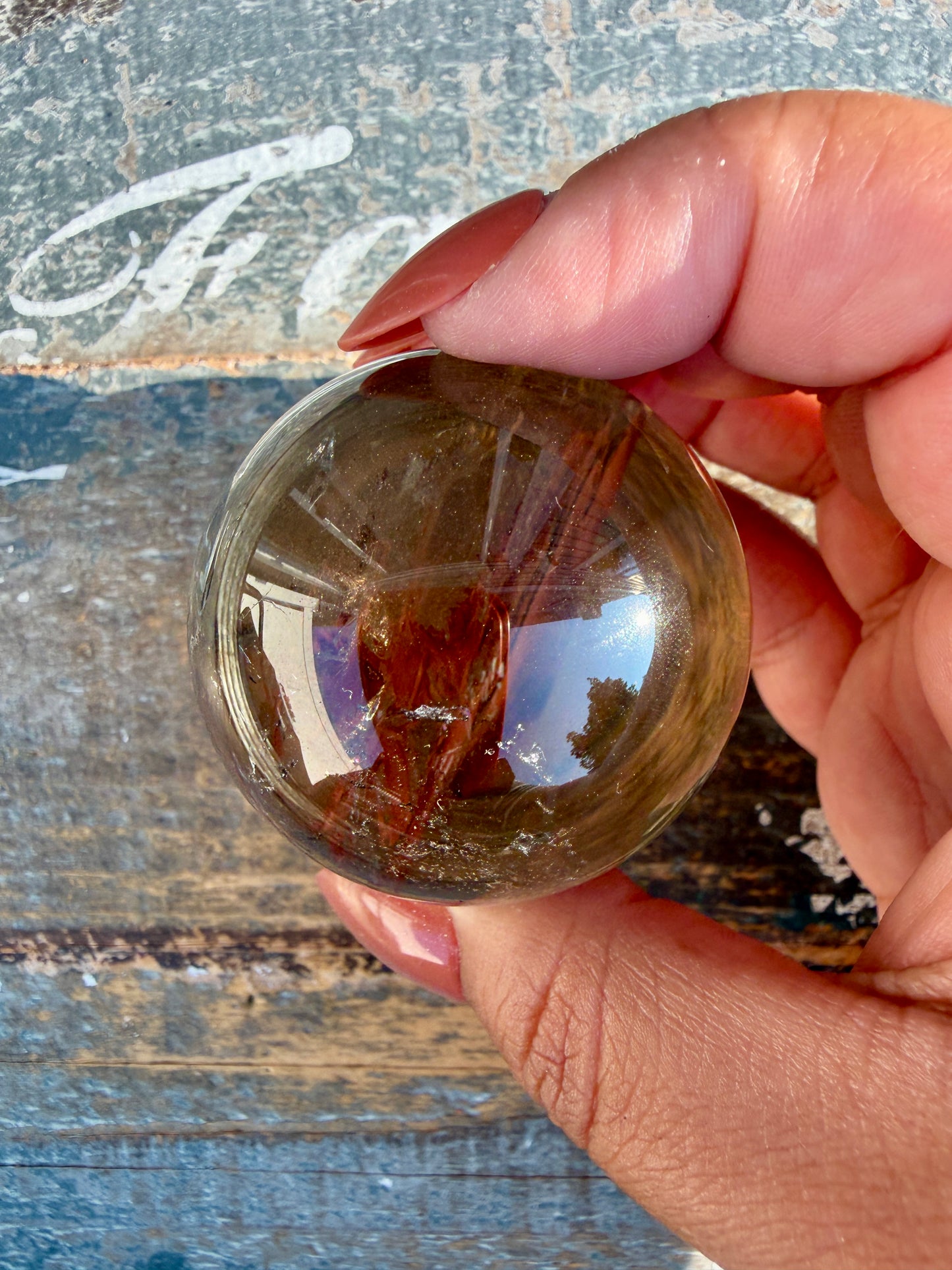Gorgeous Smokey Quartz Sphere | Opt B