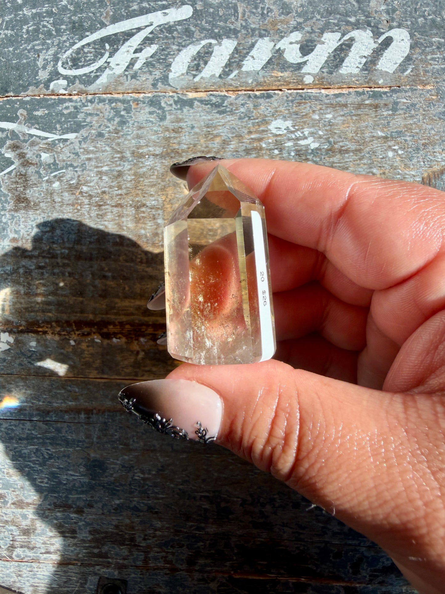 Gorgeous Authentic Natural Citrine Tower from Brazil | Opt 20