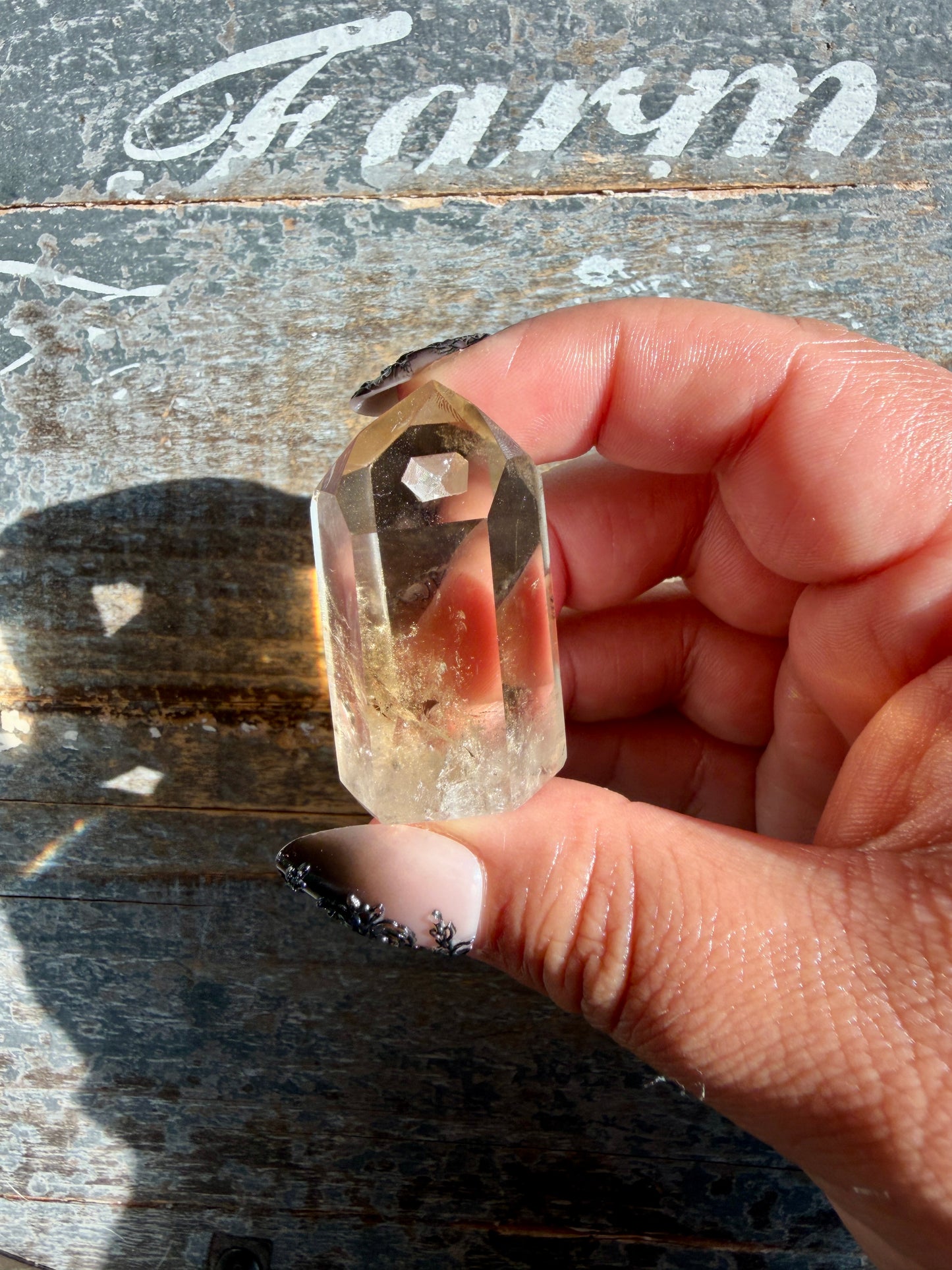 Gorgeous Authentic Natural Citrine Tower from Brazil | Opt 20