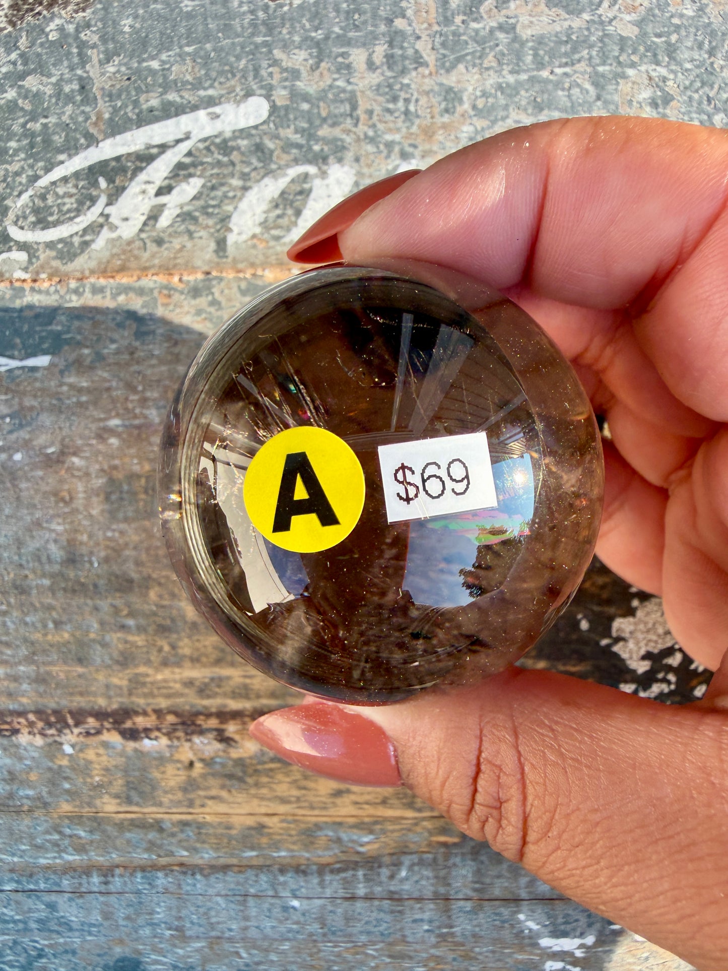 Gorgeous Smokey Quartz Sphere | Opt A