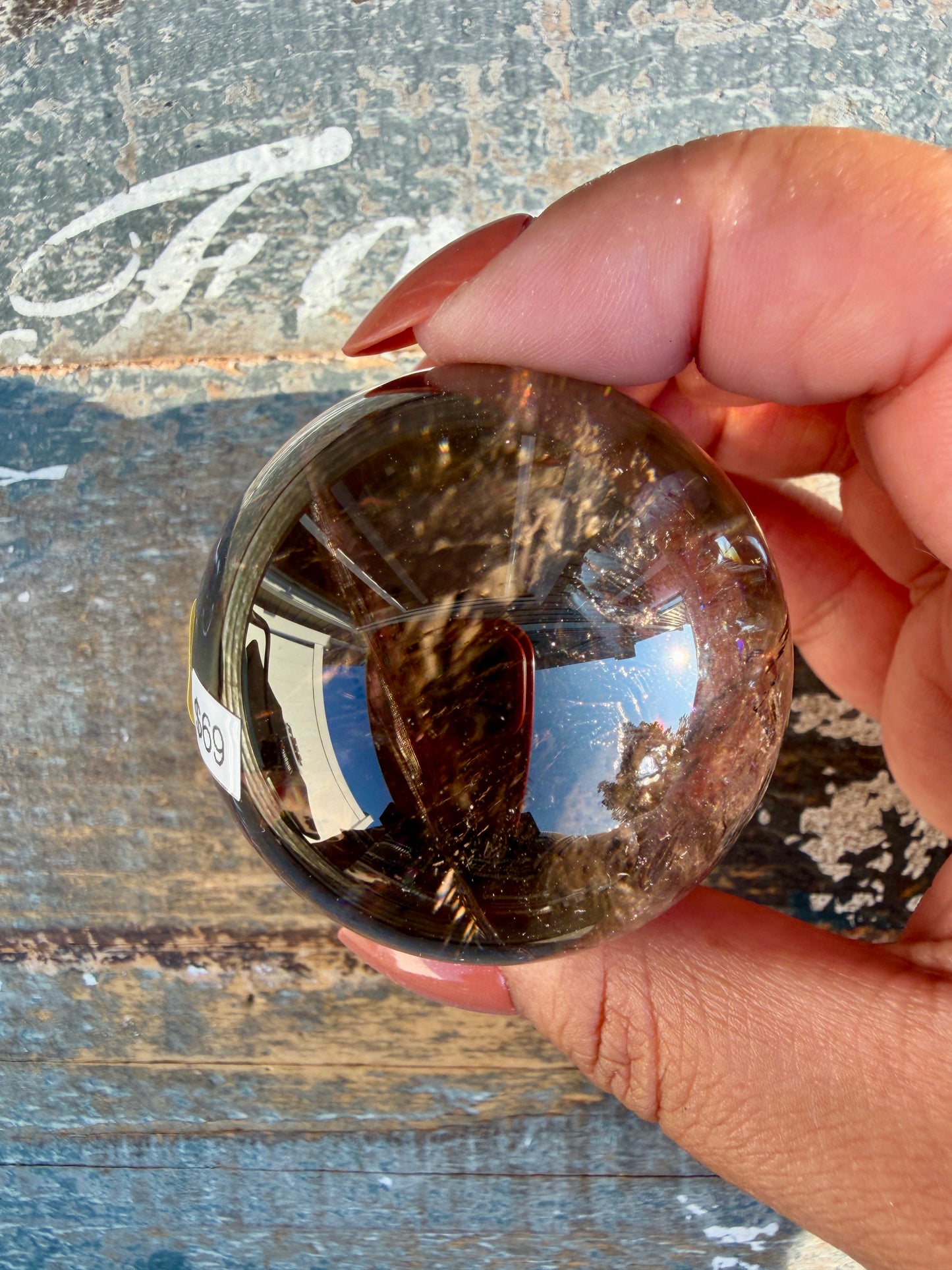 Gorgeous Smokey Quartz Sphere | Opt A