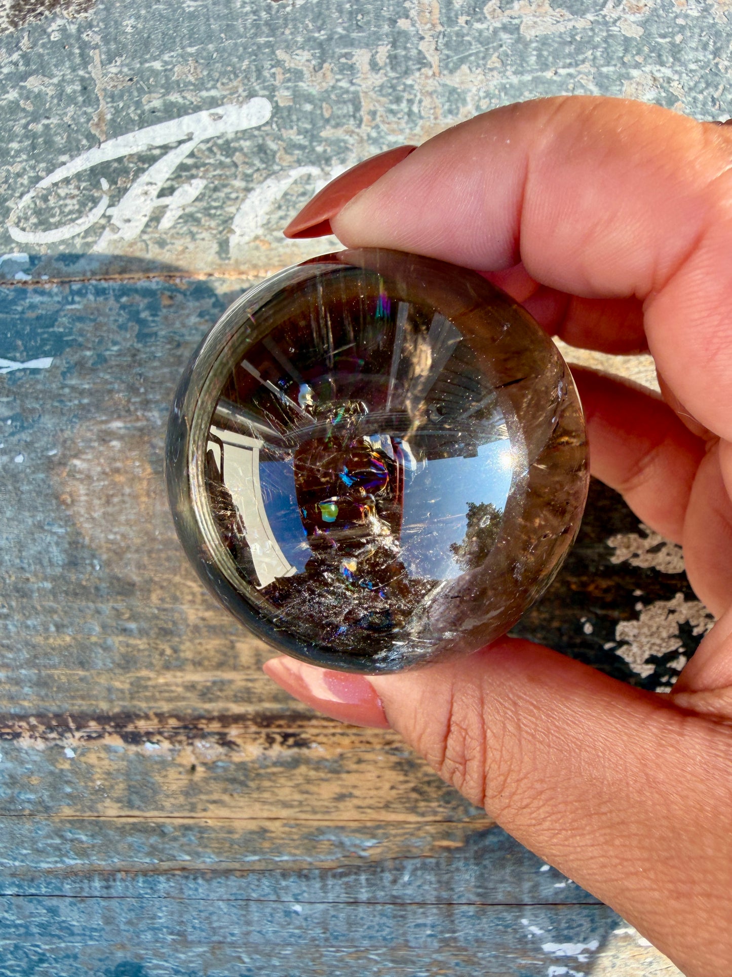 Gorgeous Smokey Quartz Sphere | Opt A