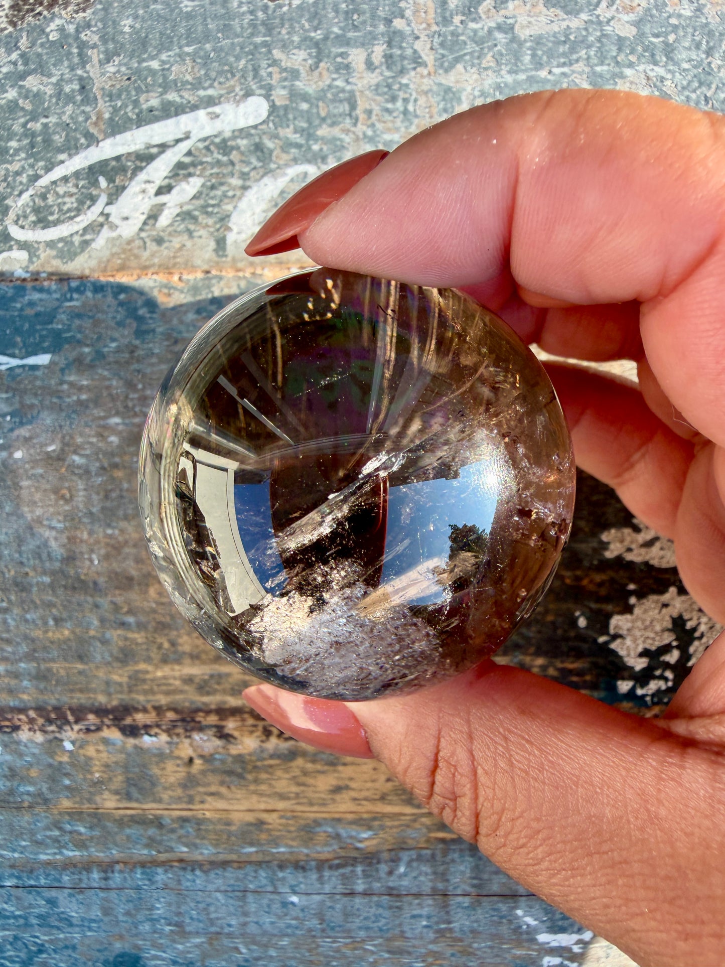Gorgeous Smokey Quartz Sphere | Opt A