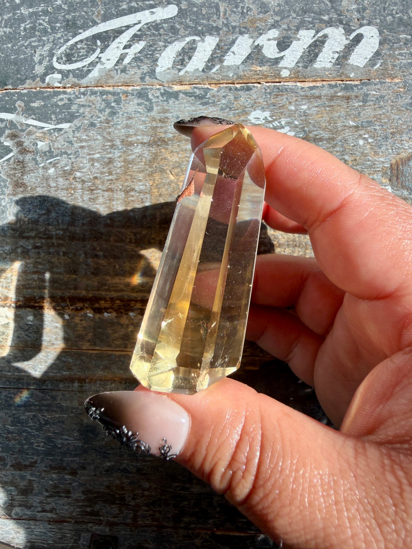 Gorgeous Authentic Natural Citrine Tower from Brazil | Opt 25