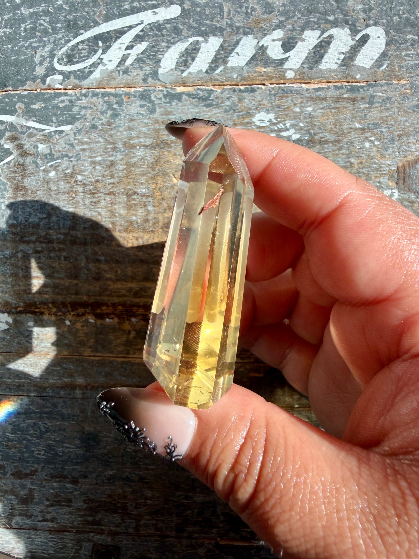 Gorgeous Authentic Natural Citrine Tower from Brazil | Opt 25