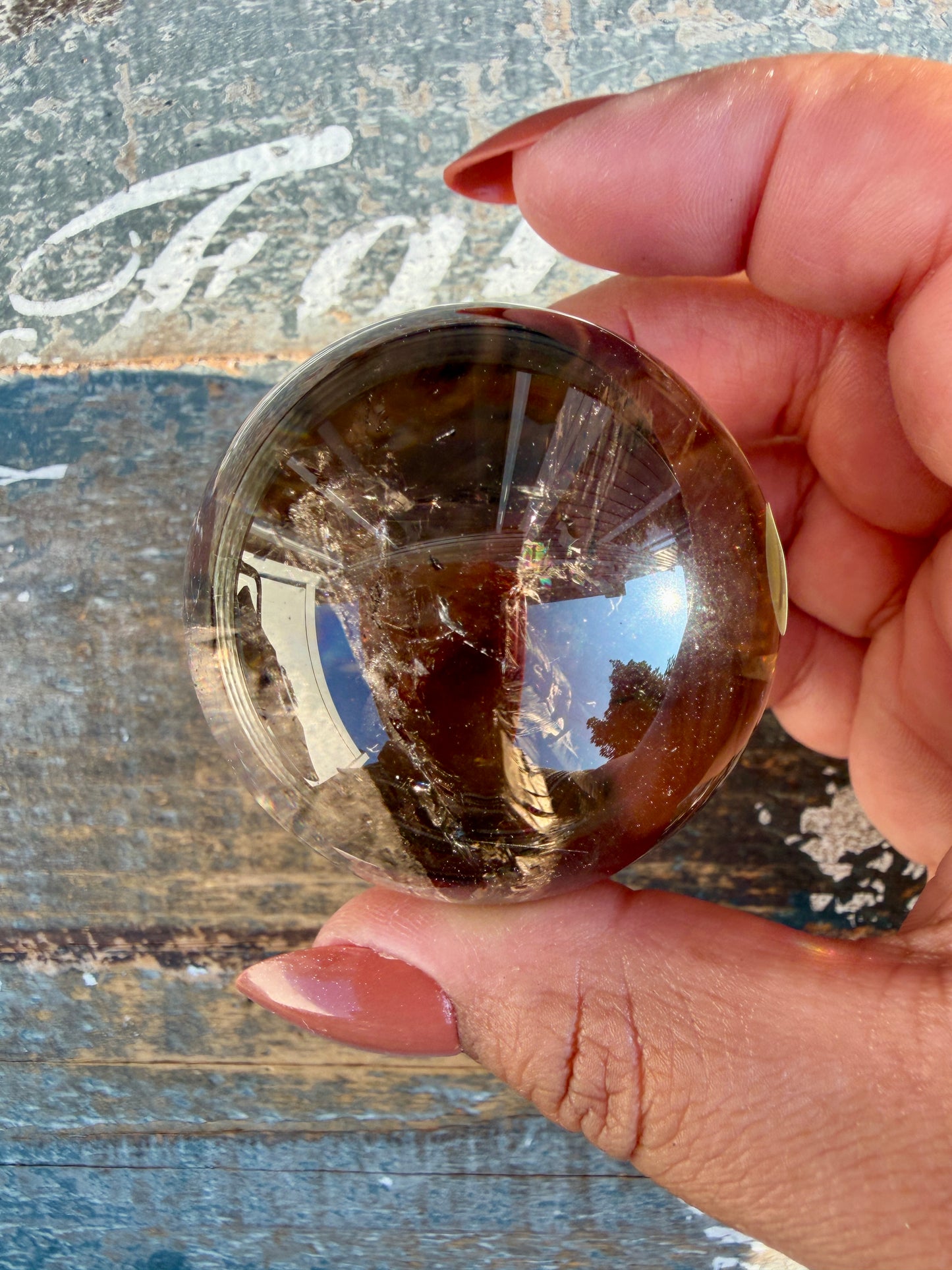 Gorgeous Smokey Quartz Sphere | Opt A