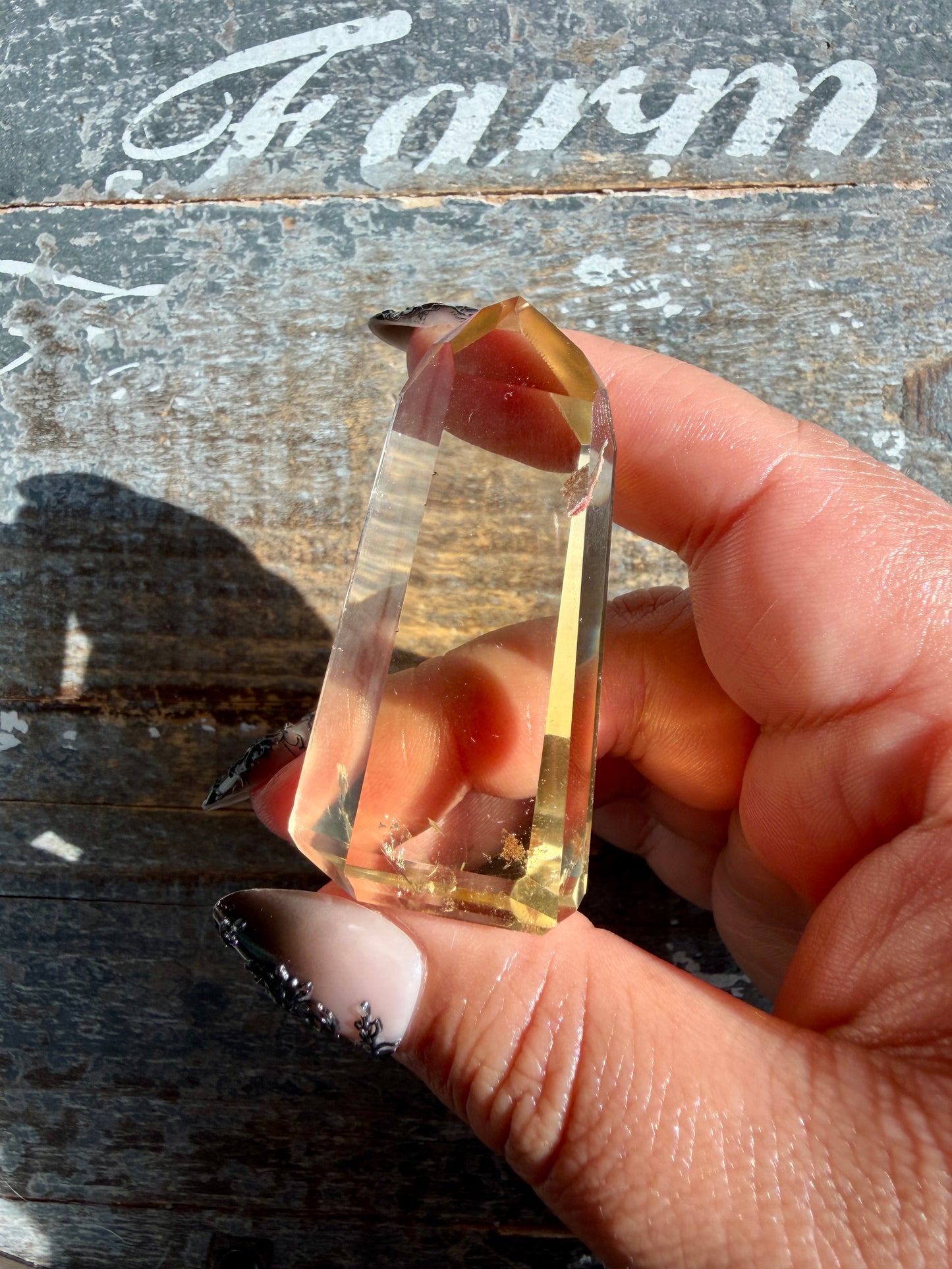 Gorgeous Authentic Natural Citrine Tower from Brazil | Opt 25