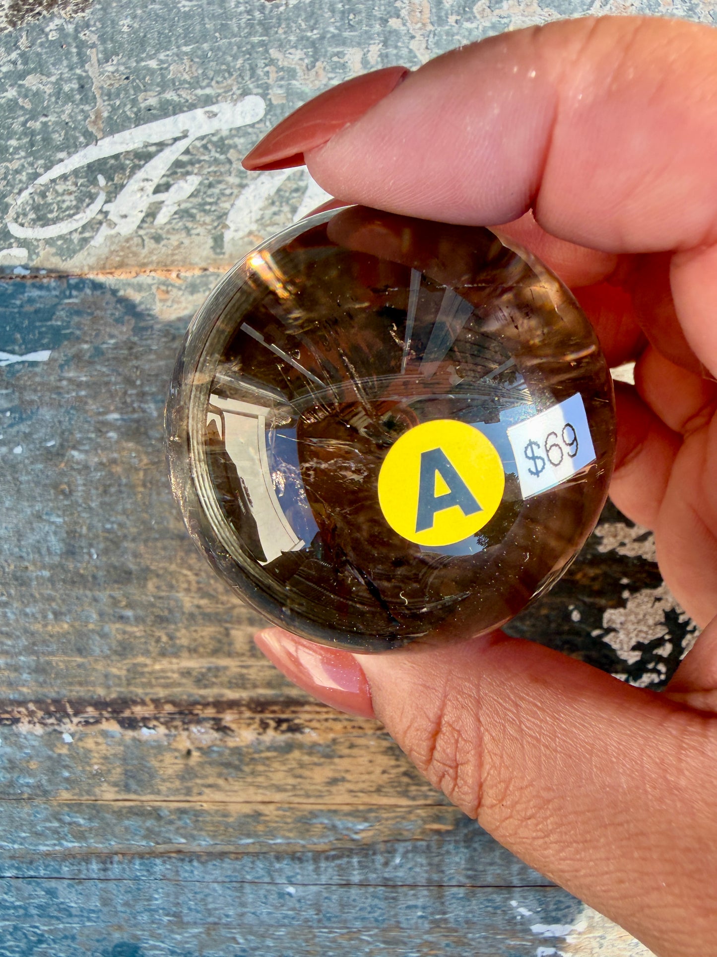 Gorgeous Smokey Quartz Sphere | Opt A