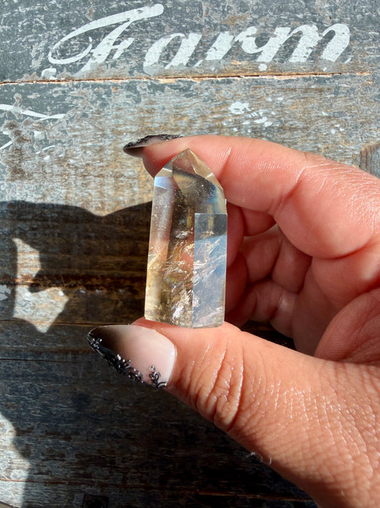 Gorgeous Authentic Natural Citrine Tower from Brazil | Opt 42