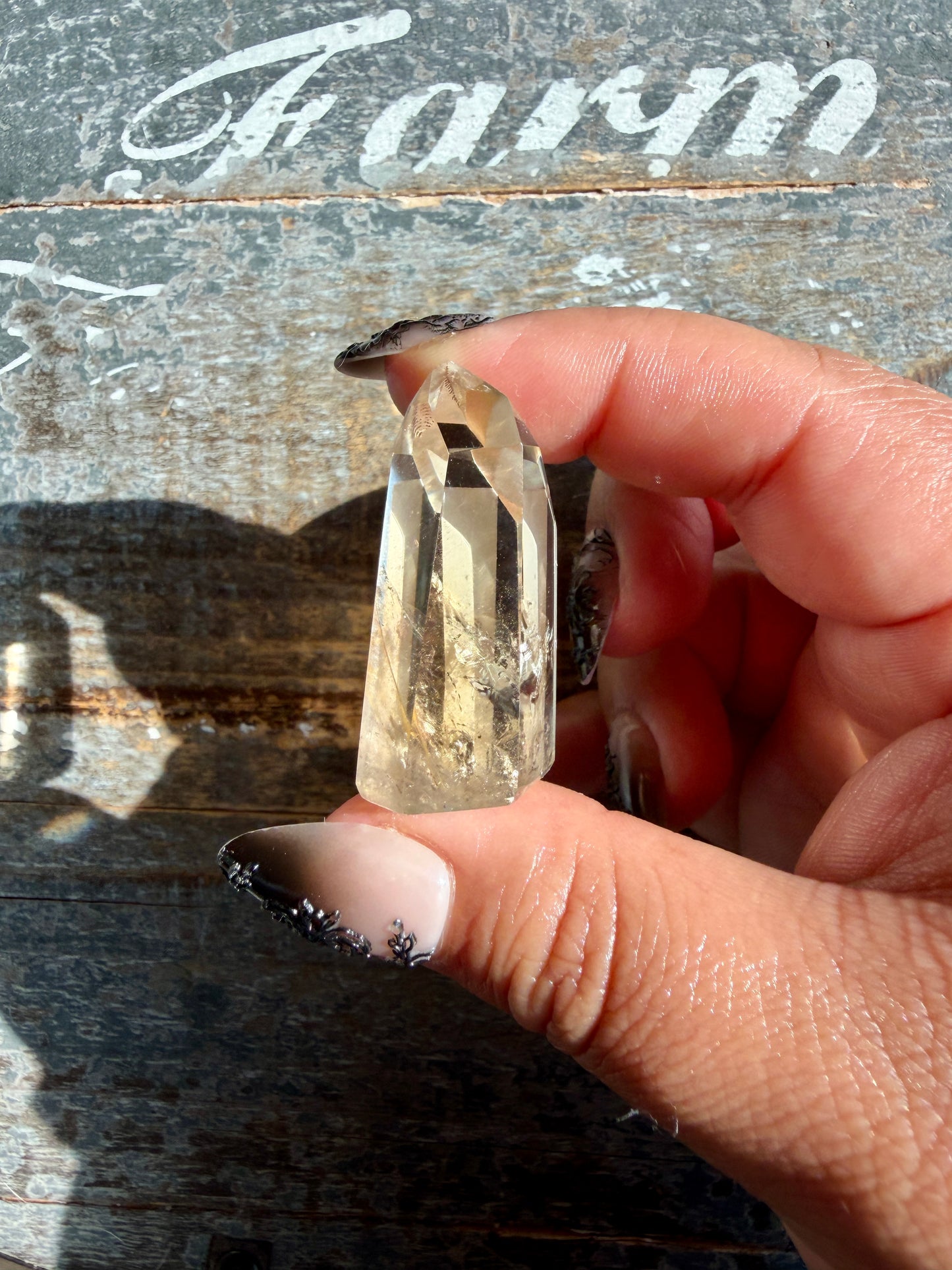 Gorgeous Authentic Natural Citrine Tower from Brazil | Opt 42