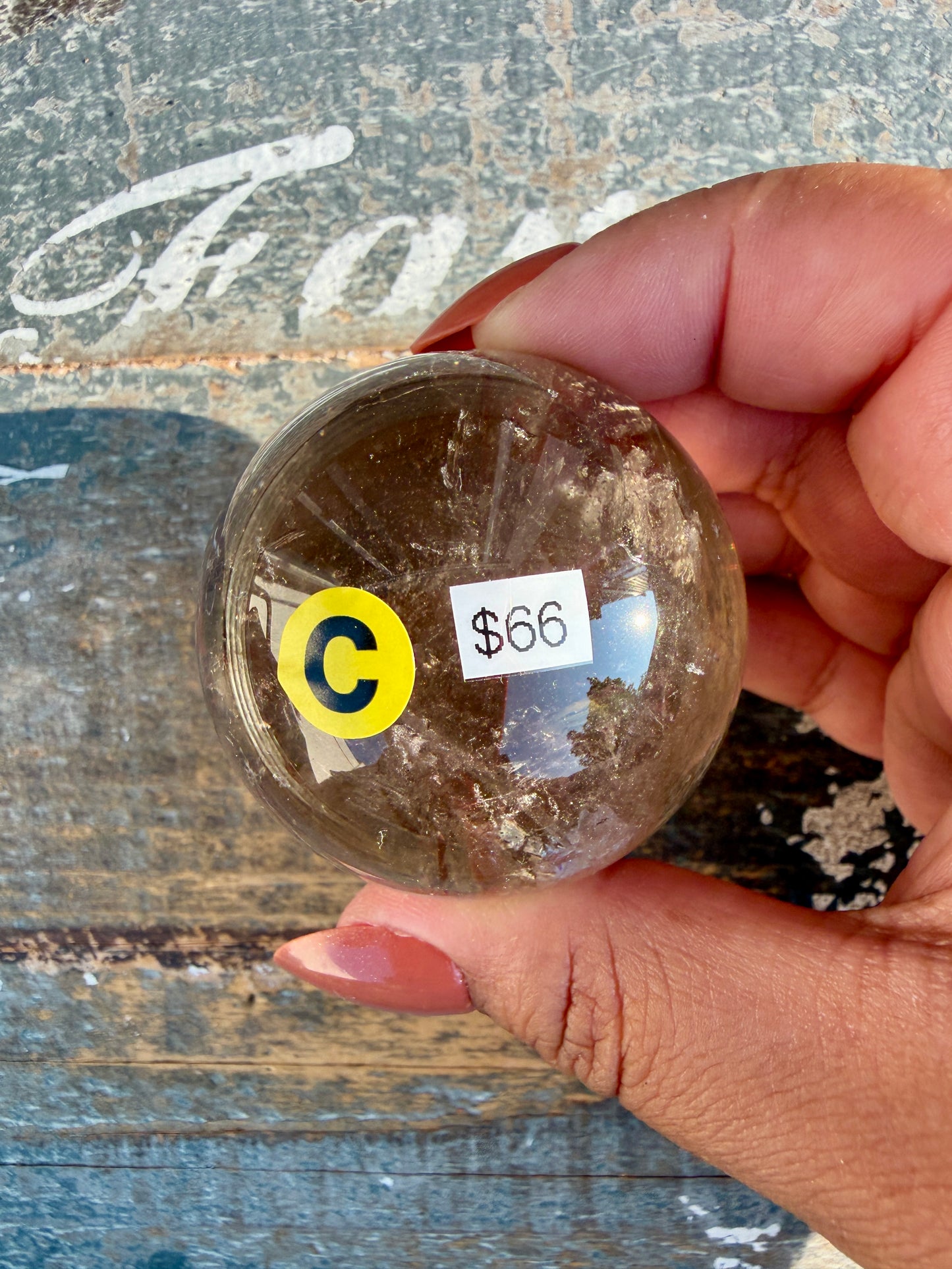 Gorgeous Smokey Quartz Sphere | Opt C
