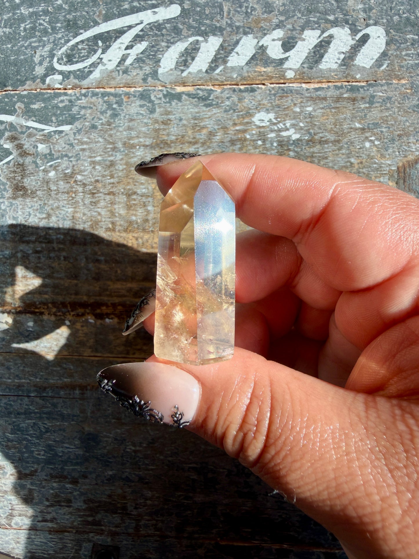 Gorgeous Authentic Natural Citrine Tower from Brazil | Opt 42