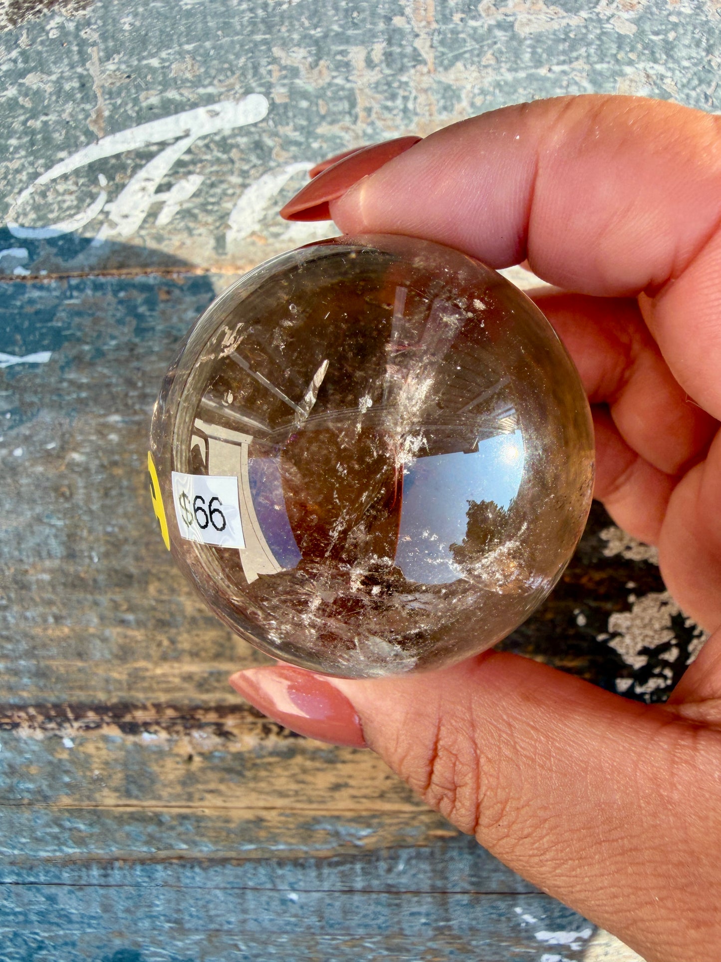 Gorgeous Smokey Quartz Sphere | Opt C