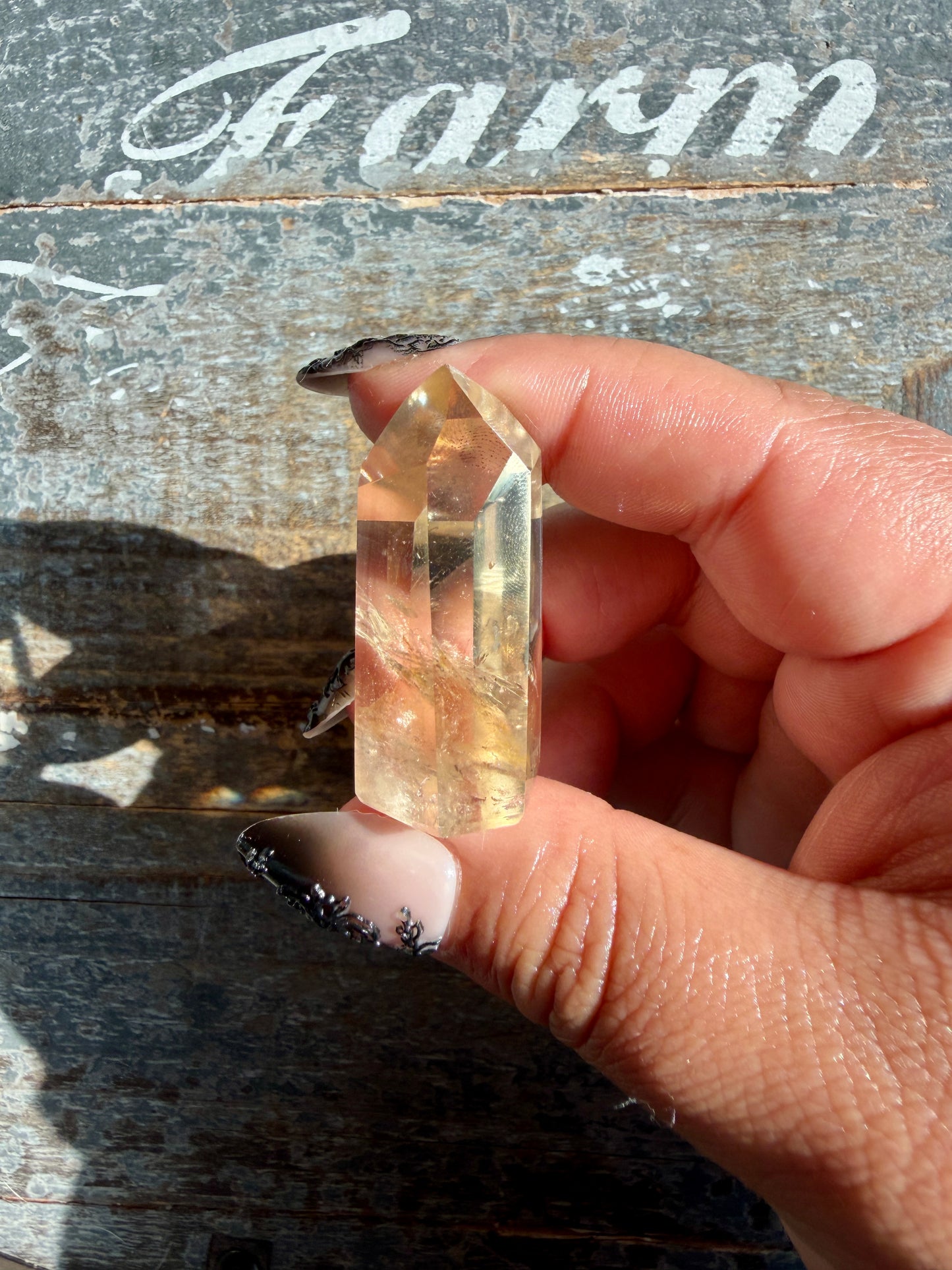 Gorgeous Authentic Natural Citrine Tower from Brazil | Opt 42