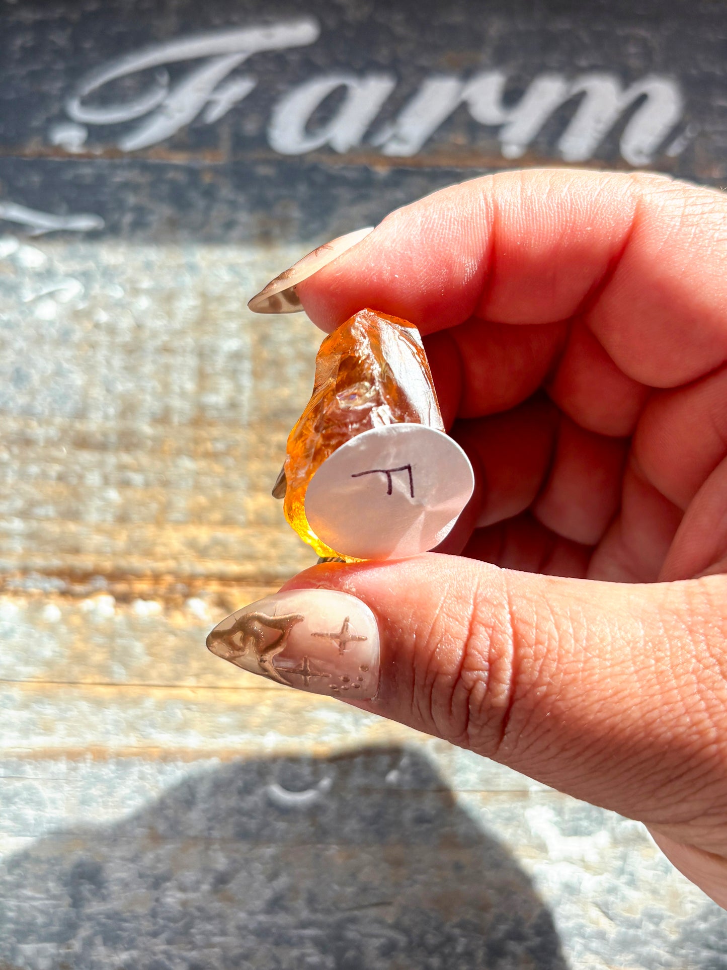 Gorgeous Gem Grade Orange Citrine Quartz from Brazil | F