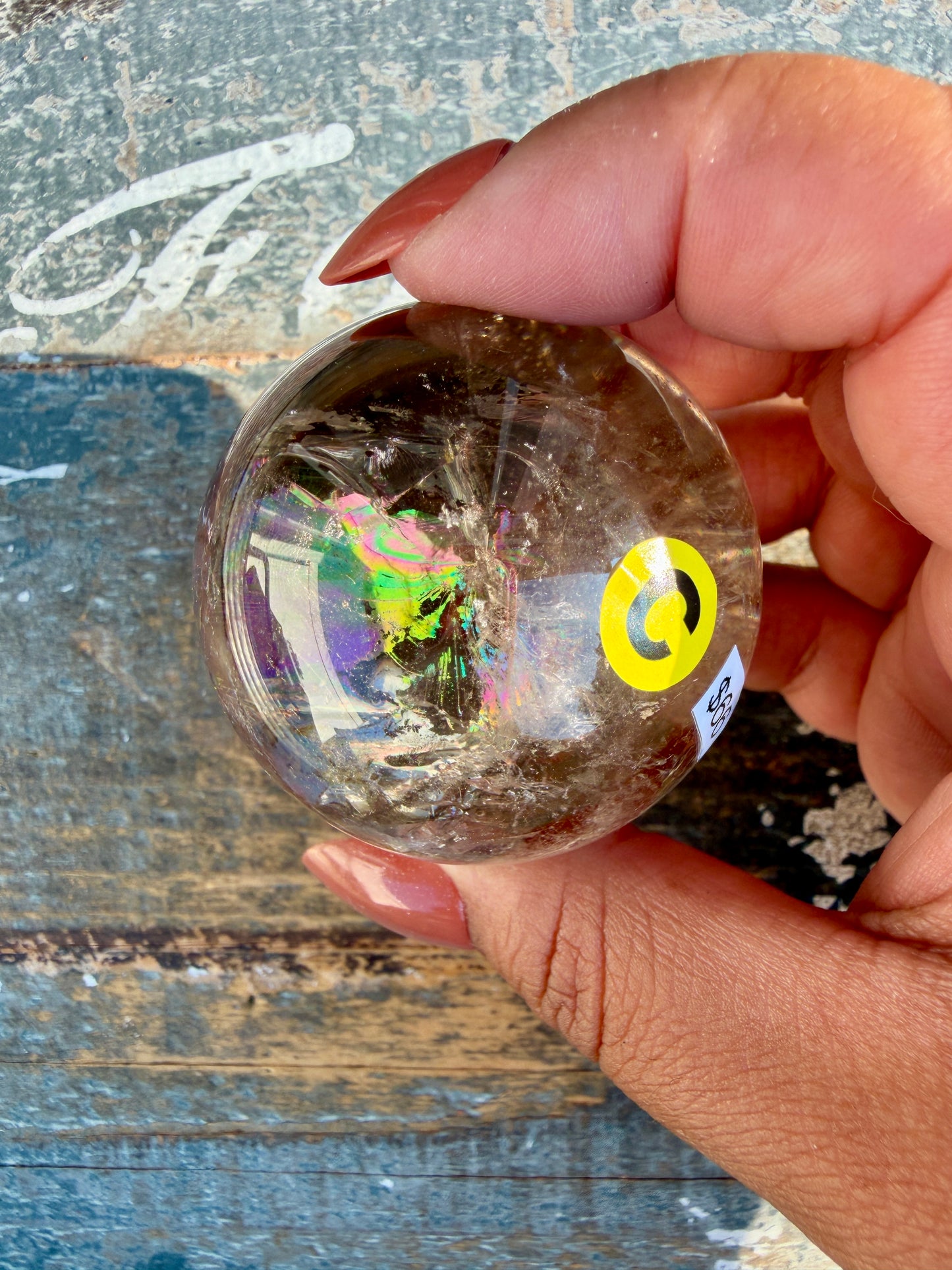 Gorgeous Smokey Quartz Sphere | Opt C
