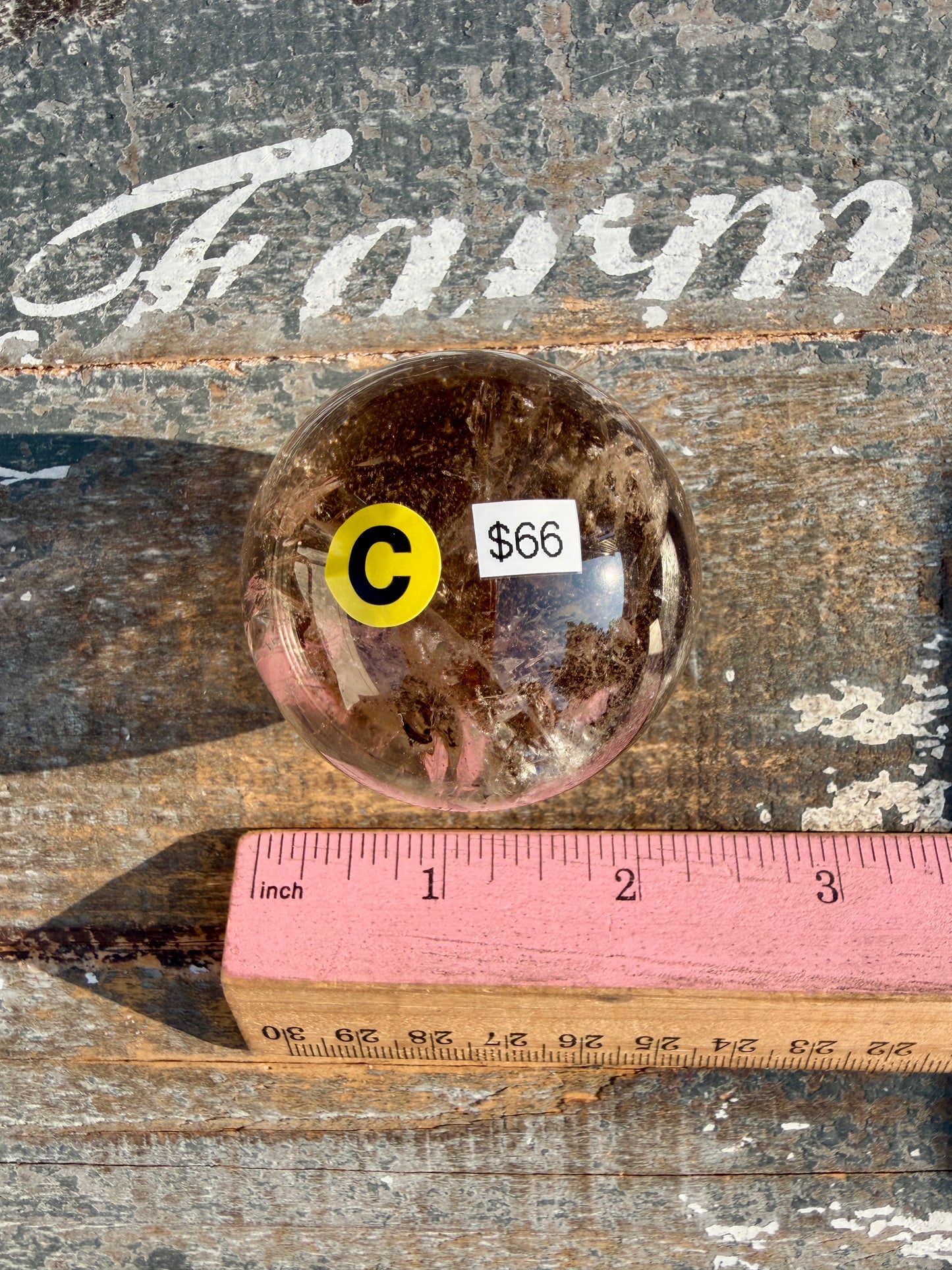 Gorgeous Smokey Quartz Sphere | Opt C