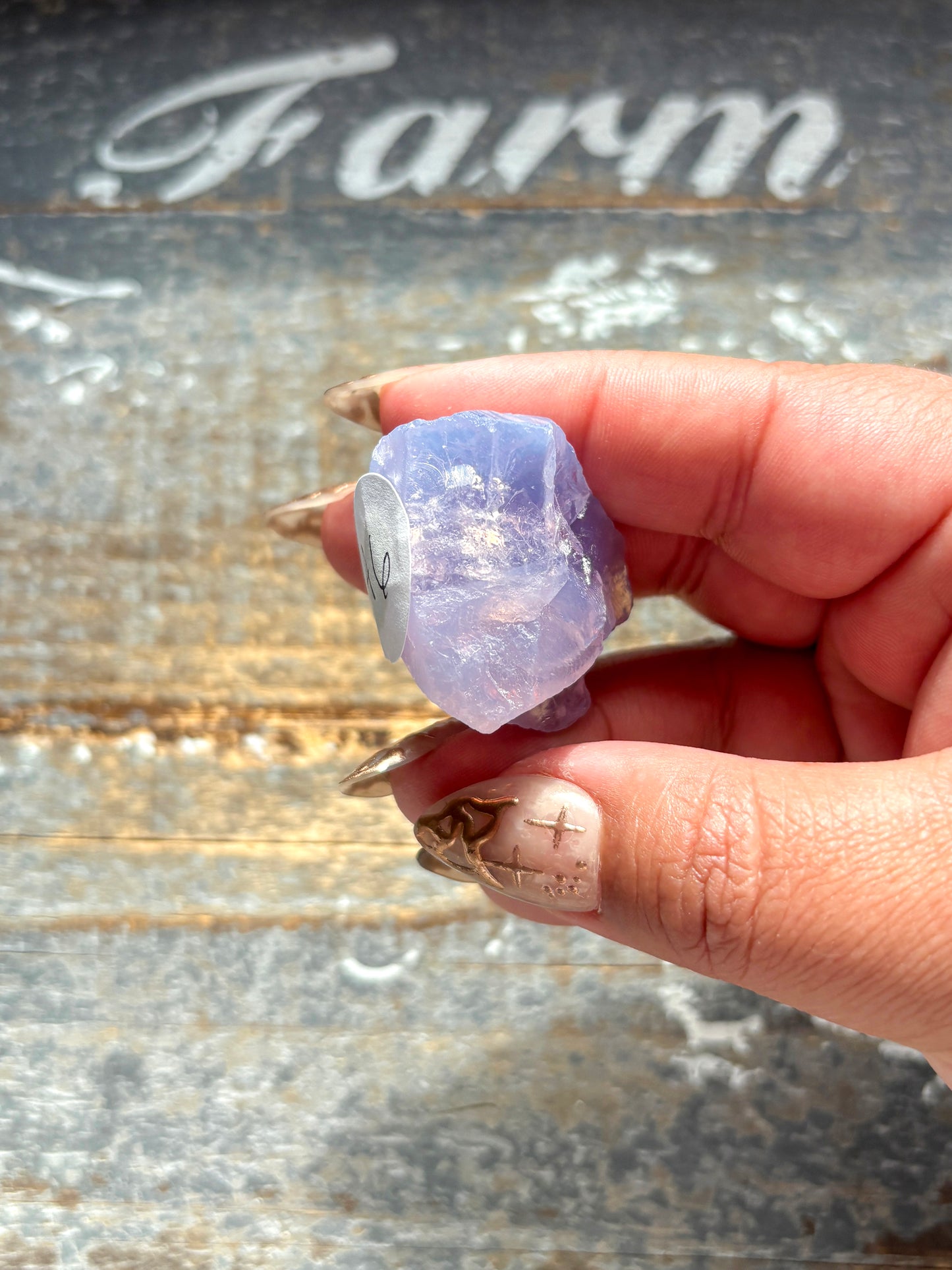 Gorgeous Lavender Moon Quartz Raw Piece (Grade AAA) from Brazil | A6