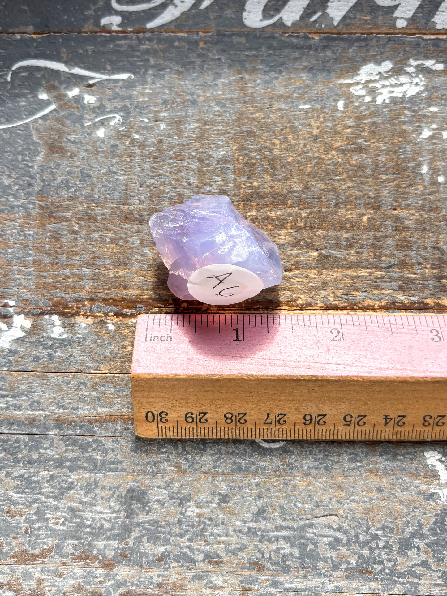 Gorgeous Lavender Moon Quartz Raw Piece (Grade AAA) from Brazil | A6