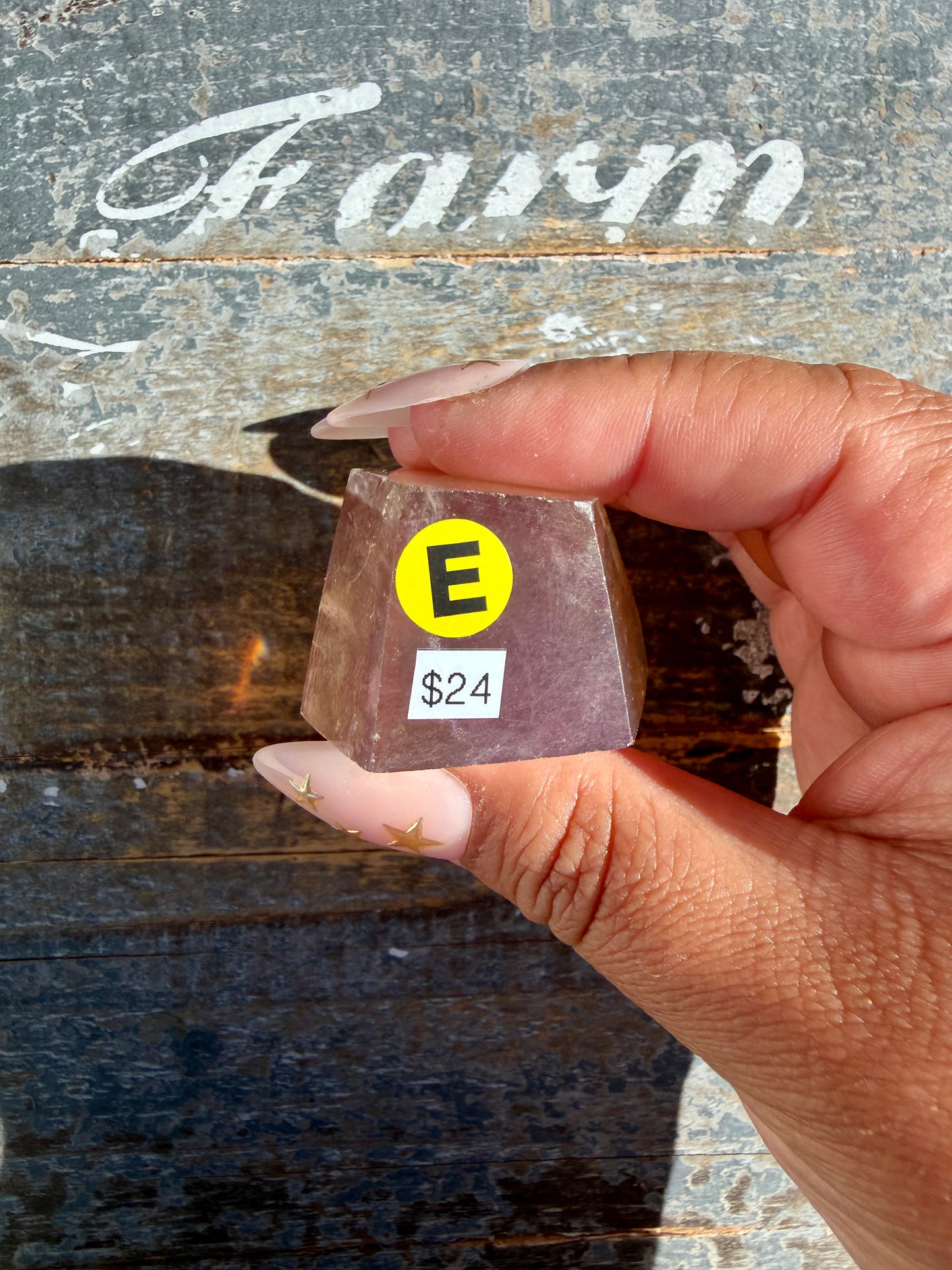 Gorgeous Candy Fluorite Freeform | Opt E