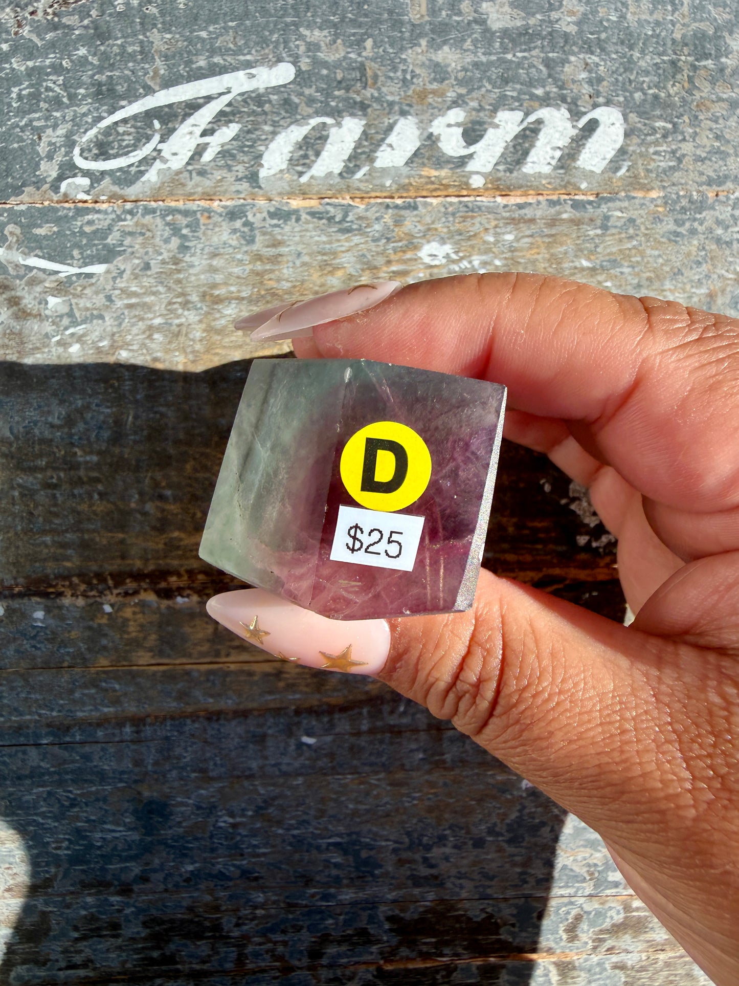 Gorgeous Candy Fluorite Freeform | Opt D