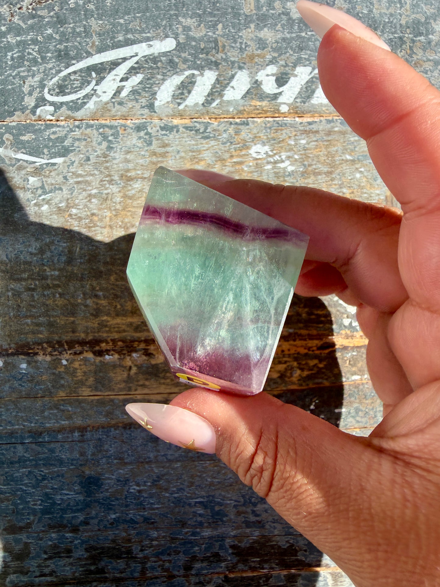 Gorgeous Candy Fluorite Freeform | Opt D