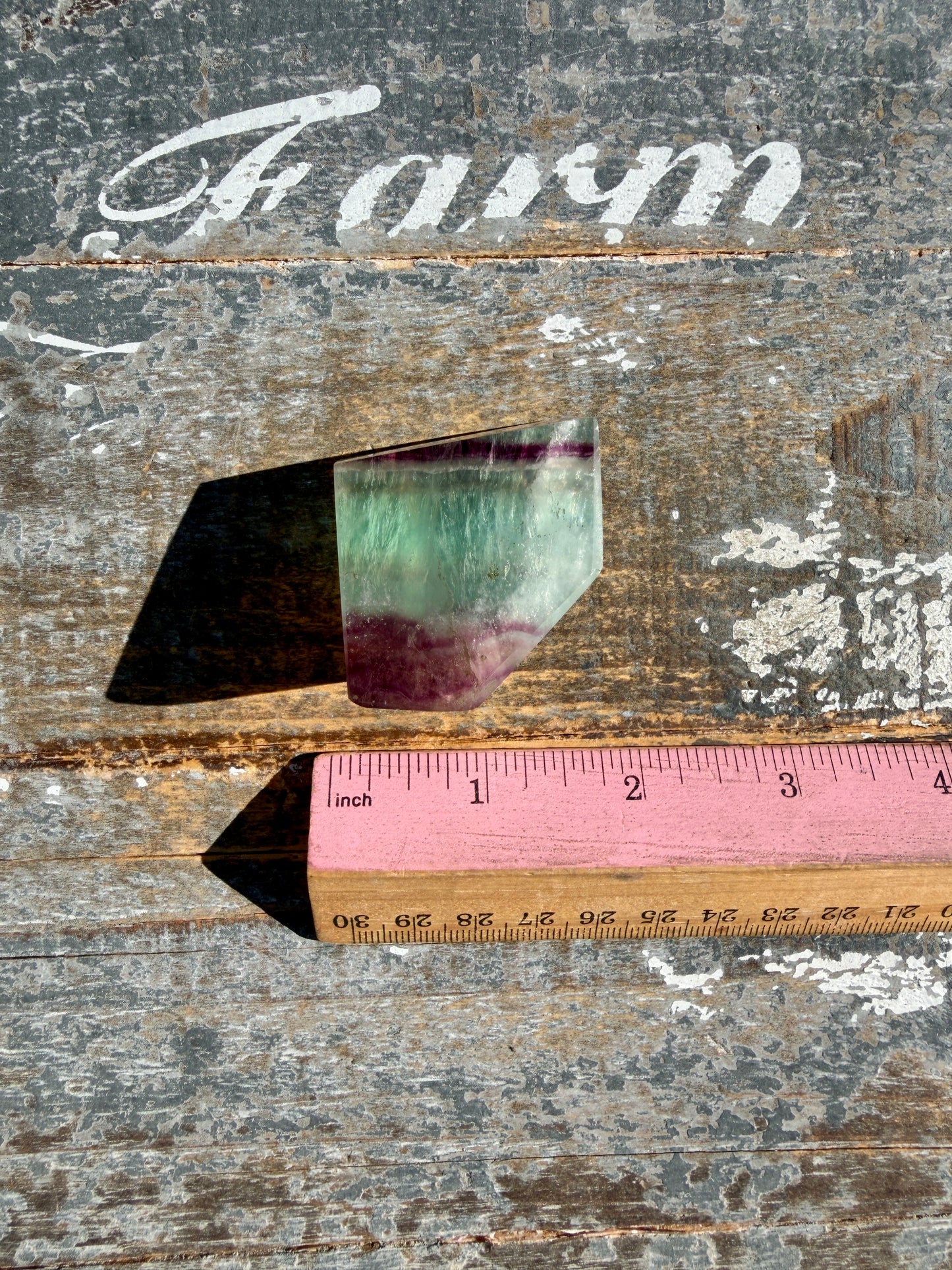 Gorgeous Candy Fluorite Freeform | Opt D