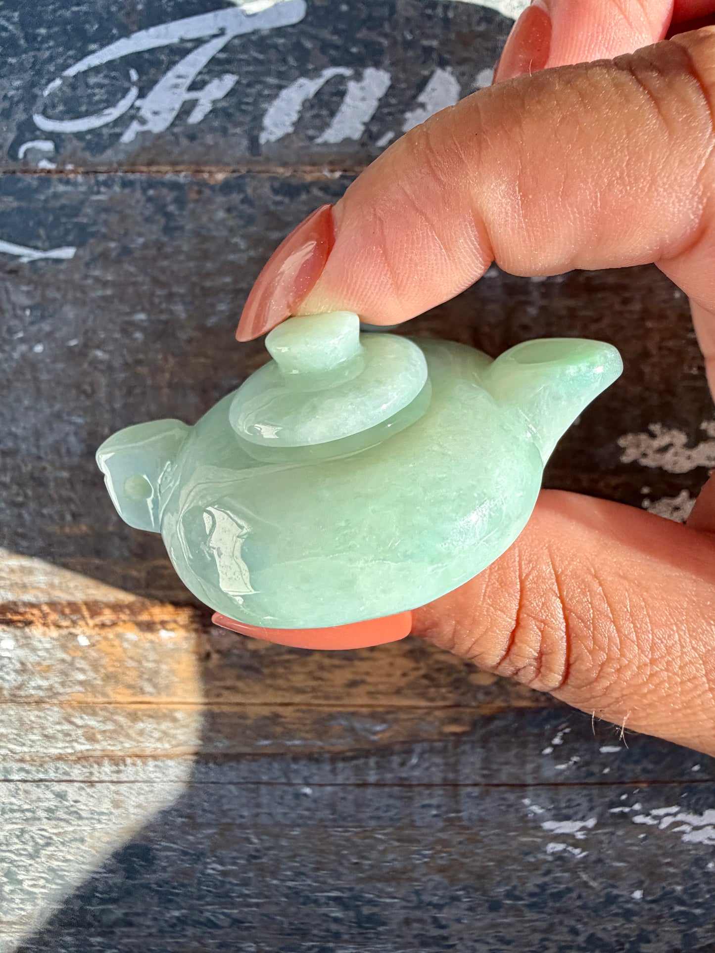 Blue Water Jade Mini Tea Set | Opt Q (4 mini cups and teapot)