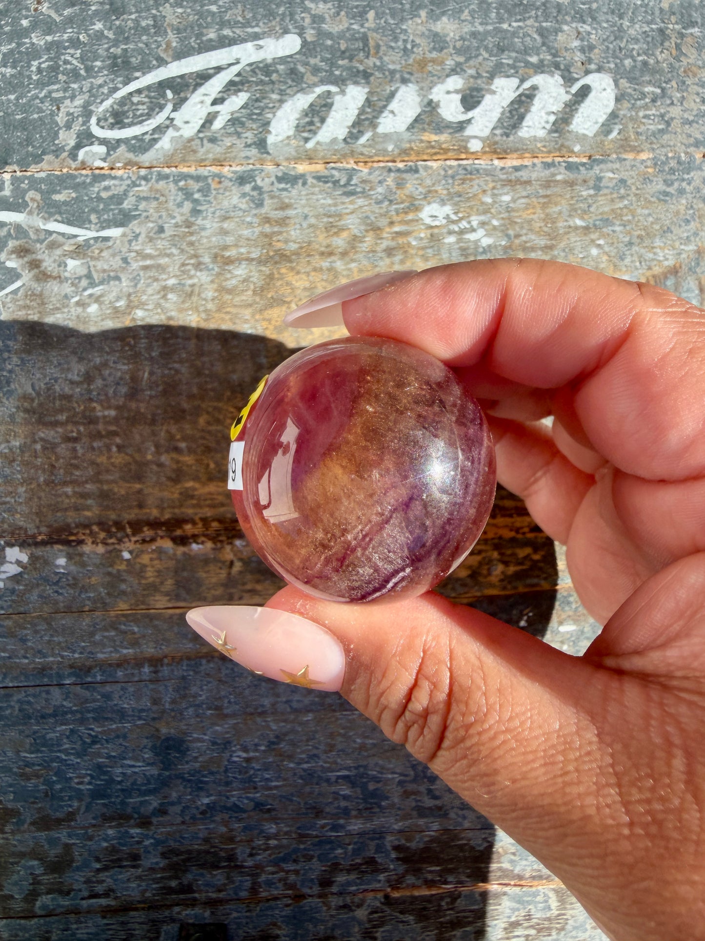 Gorgeous Candy Fluorite Sphere | Opt E