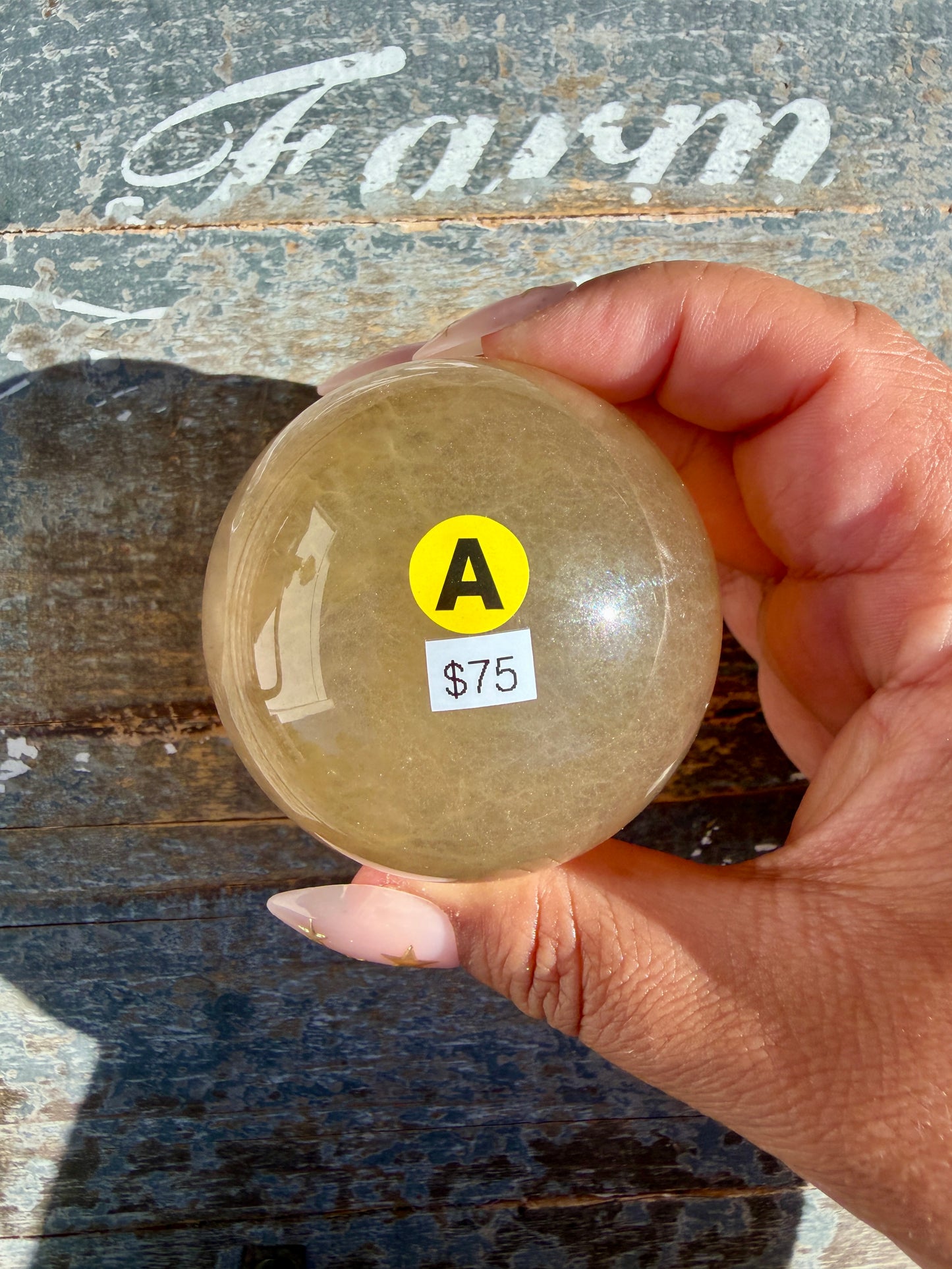 Gorgeous Candy Fluorite Sphere | Opt A