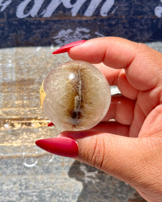 Gorgeous High Altitude Himalayan Quartz Sphere from the Himalayan Mountains