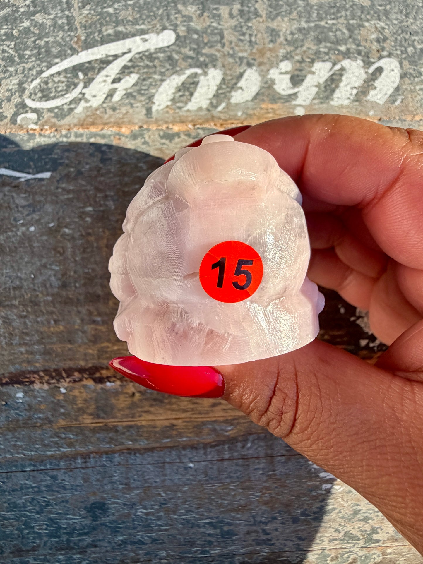 Gorgeous Pastel Pink Opal Money Toad | Opt 15