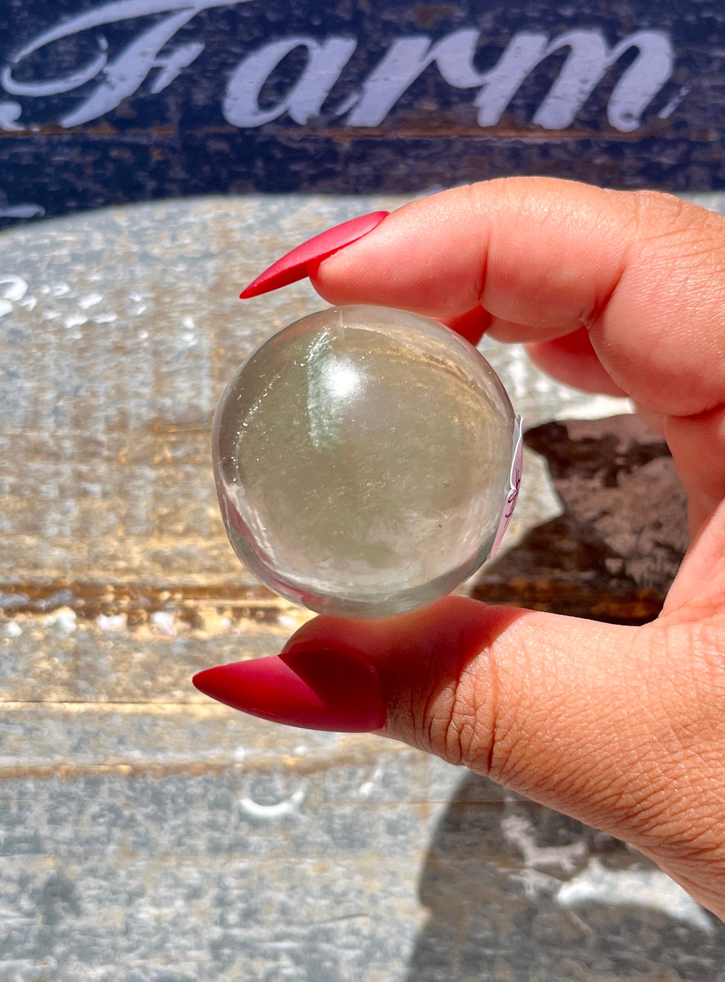 Gorgeous High Altitude Himalayan Quartz Sphere from the Himalayan Mountains