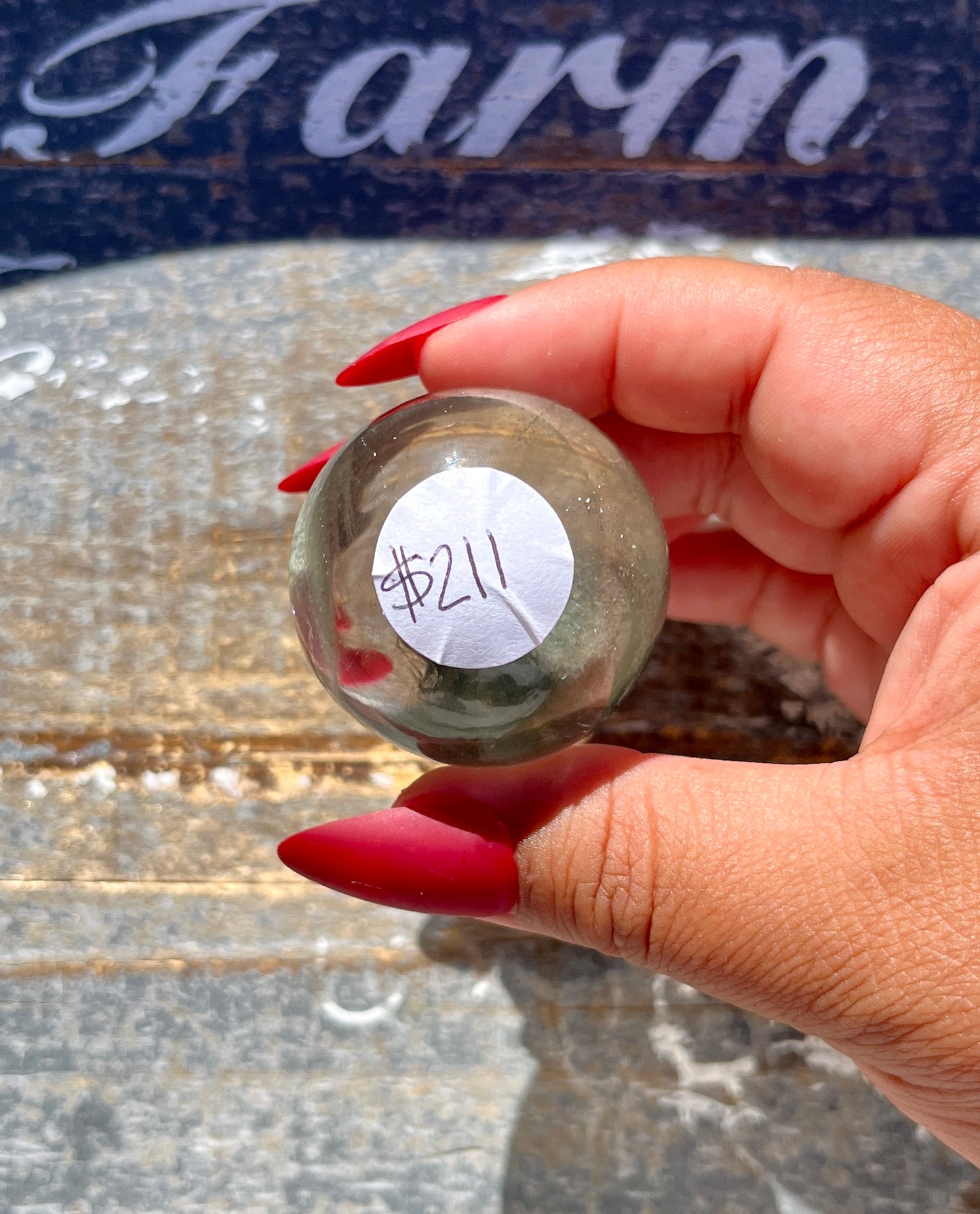 Gorgeous High Altitude Himalayan Quartz Sphere from the Himalayan Mountains