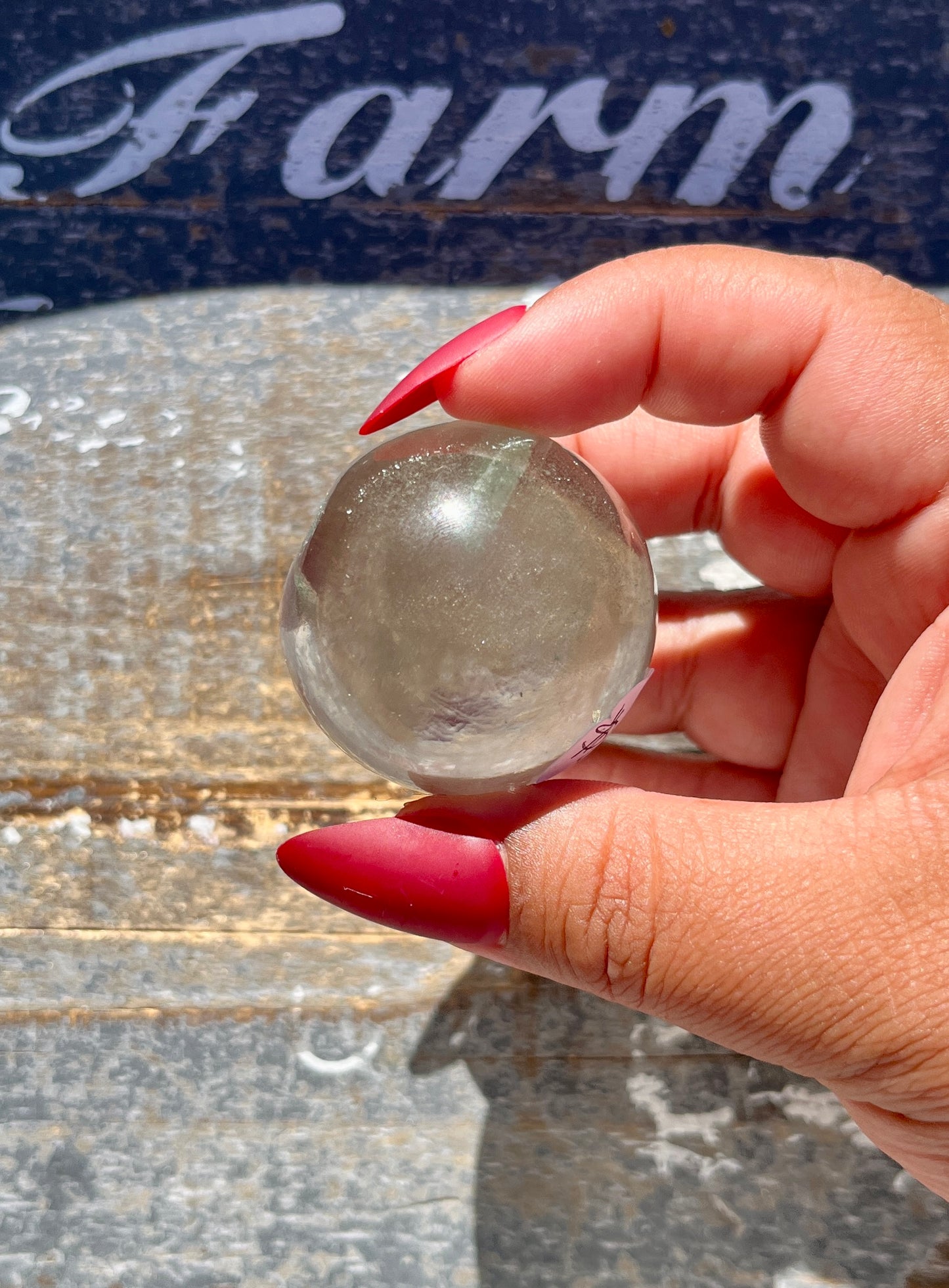 Gorgeous High Altitude Himalayan Quartz Sphere from the Himalayan Mountains