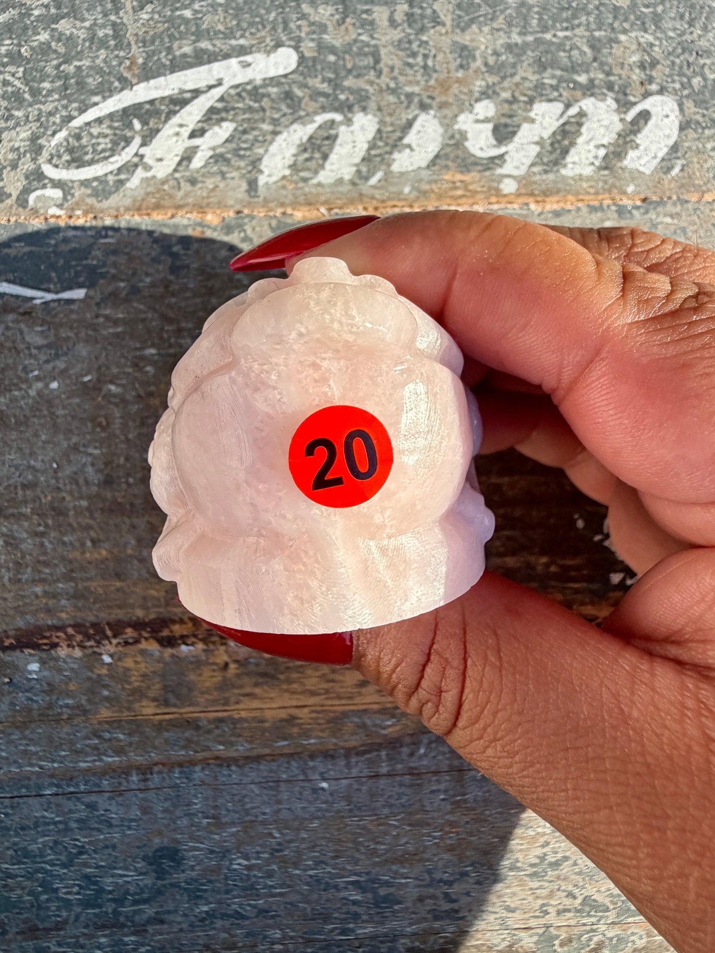 Gorgeous Pastel Pink Opal Money Toad | Opt 20