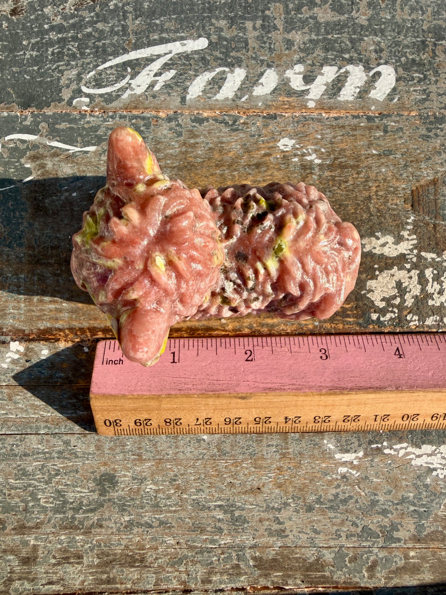 Adorable Peach Blossom Tourmaline Highland Cow | Opt Y