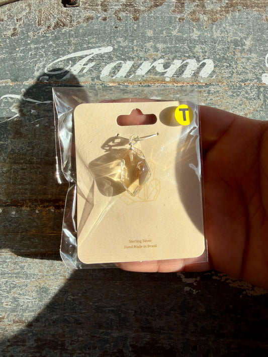 Citrine Pendant Opt T