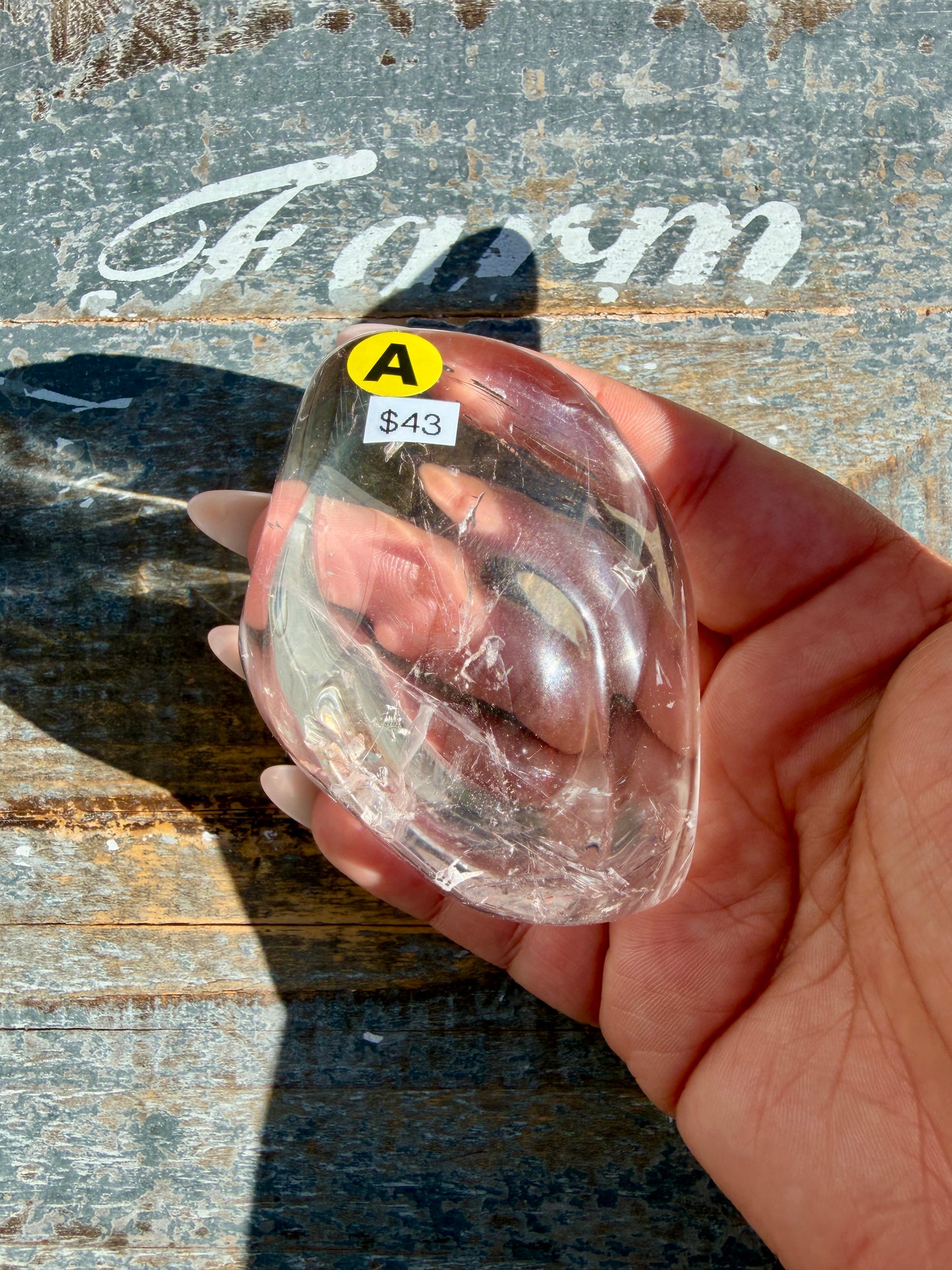 Gorgeous Clear Quartz Bowl | Opt A