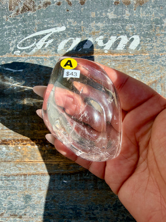 Gorgeous Clear Quartz Bowl | Opt A