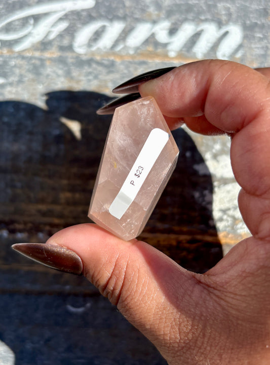 Gorgeous AAA Rose Quartz Freeform from Brazil | Opt P