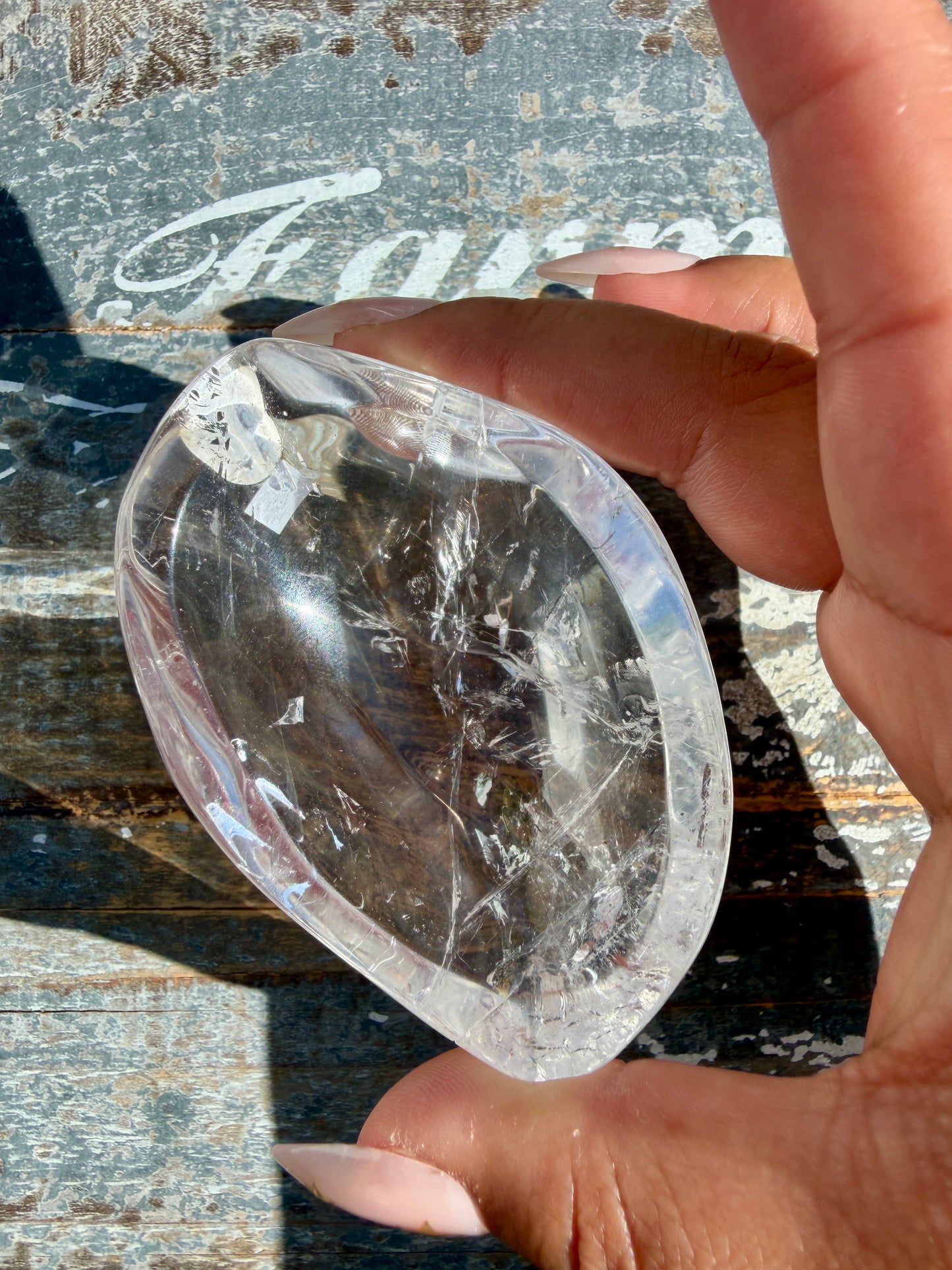 Gorgeous Clear Quartz Bowl | Opt A