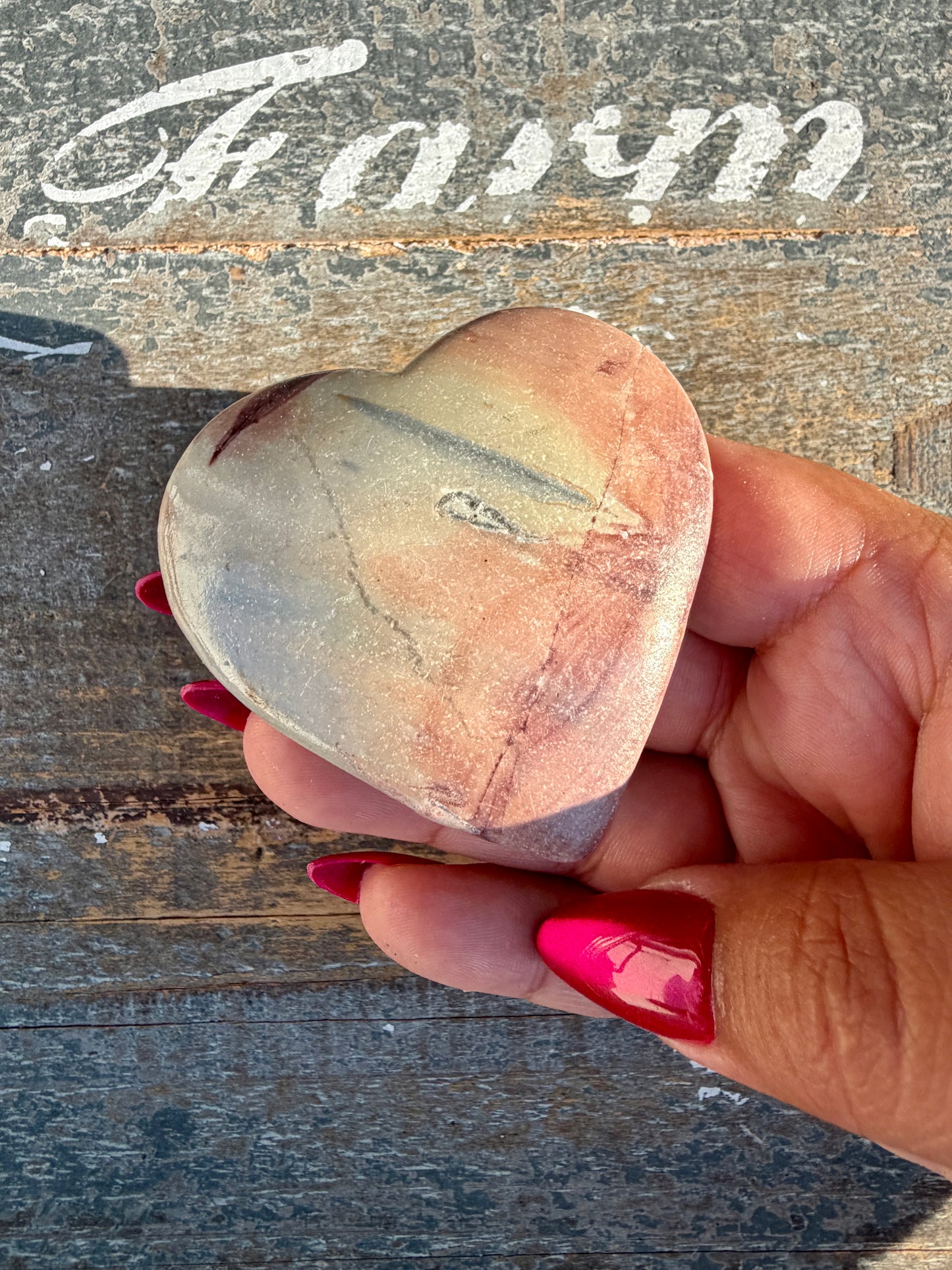 Slightly Imperfect Picture Jasper Heart | Opt 73