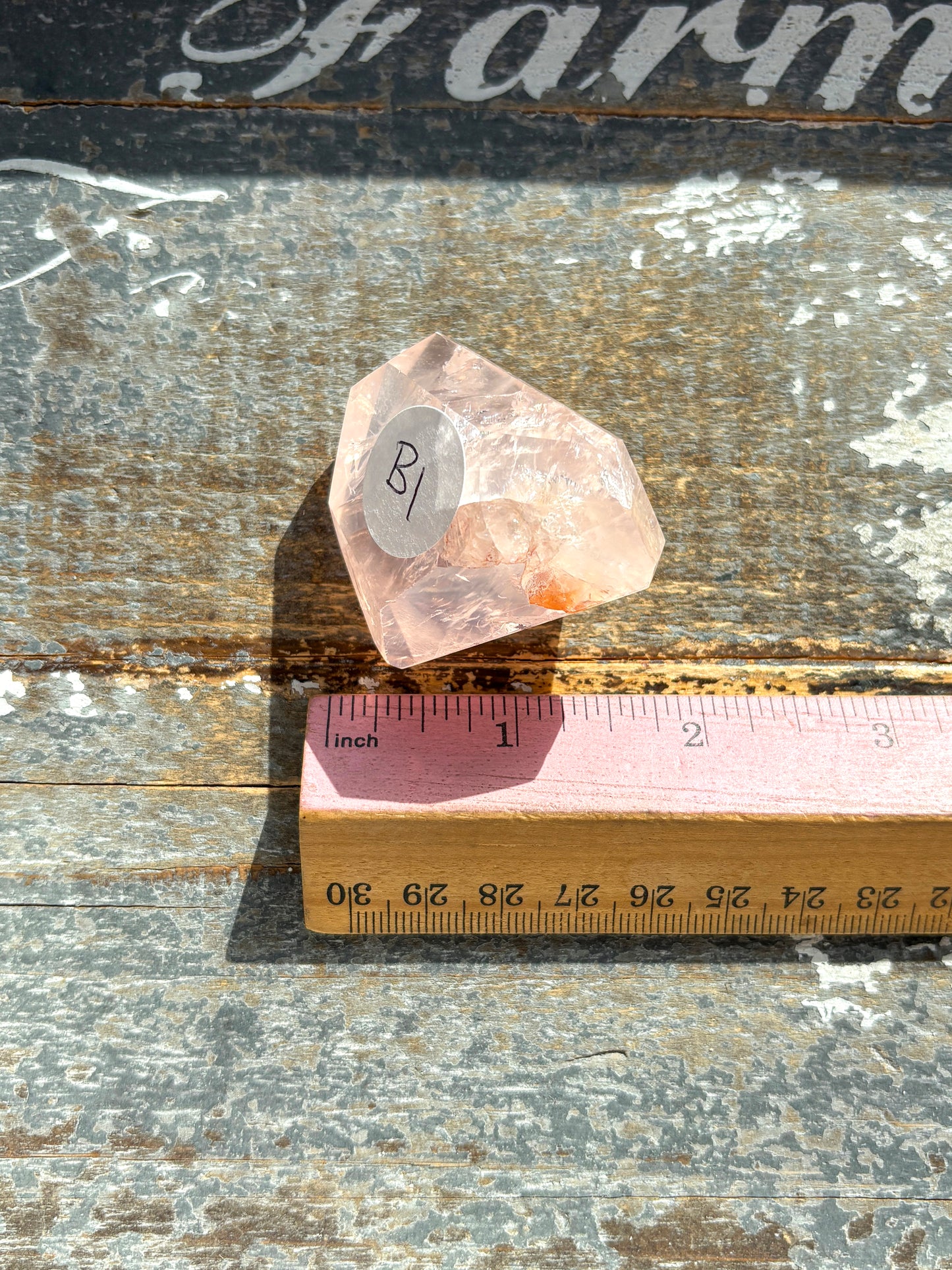 Gorgeous High Quality Rose Quartz & Golden Healer Freeform From Brazil | B1