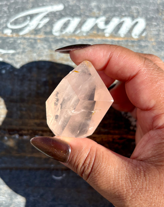 Gorgeous AAA Rose Quartz Freeform from Brazil | Opt P