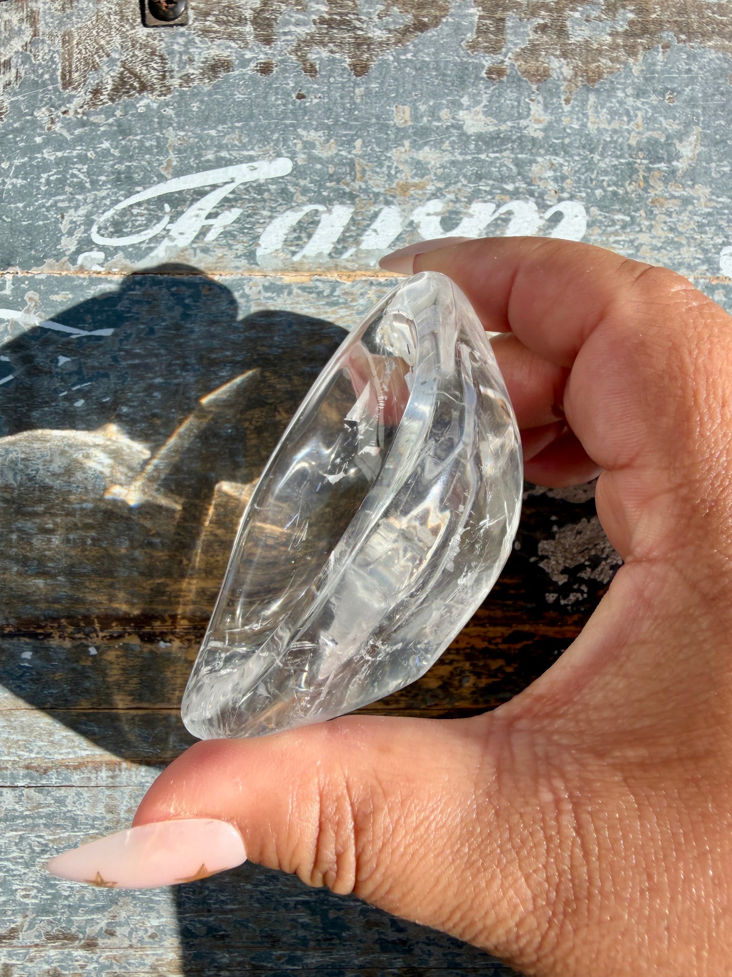 Gorgeous Clear Quartz Bowl | Opt A