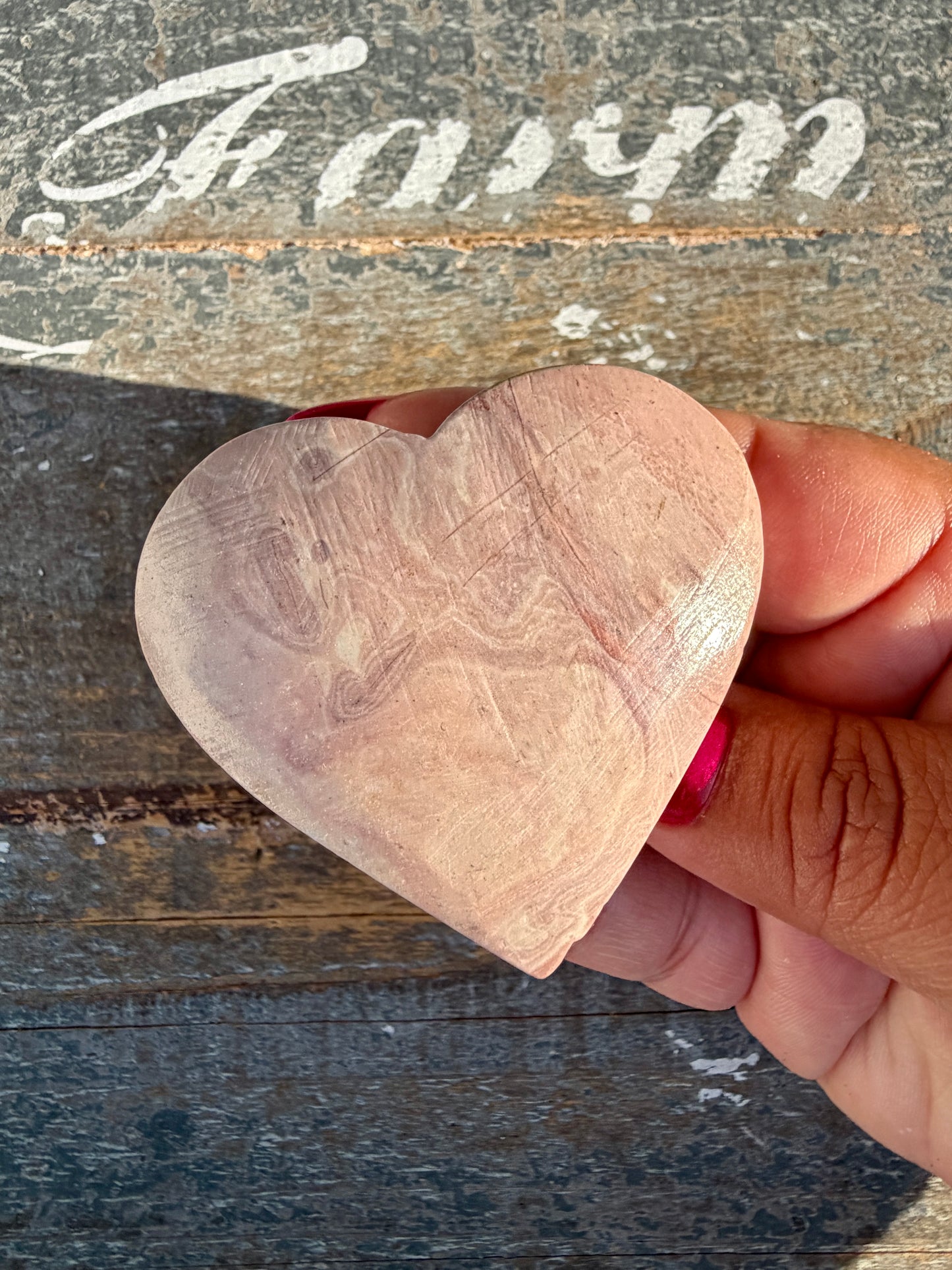 Slightly Imperfect Picture Jasper Heart | Opt 70