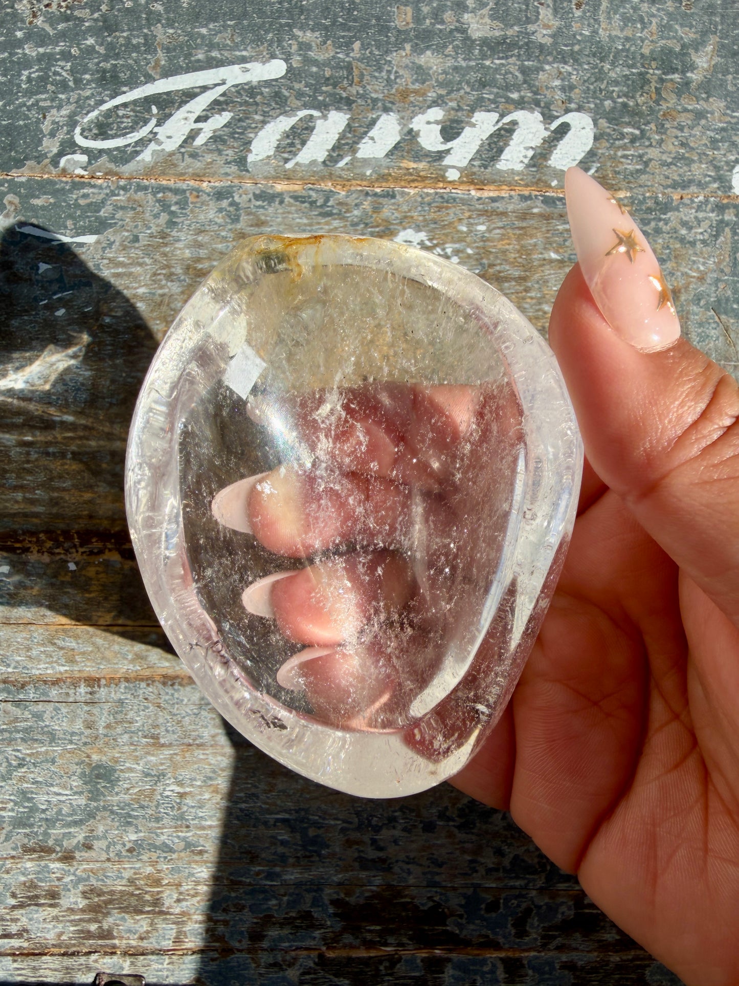 Gorgeous Clear Quartz Bowl | Opt E