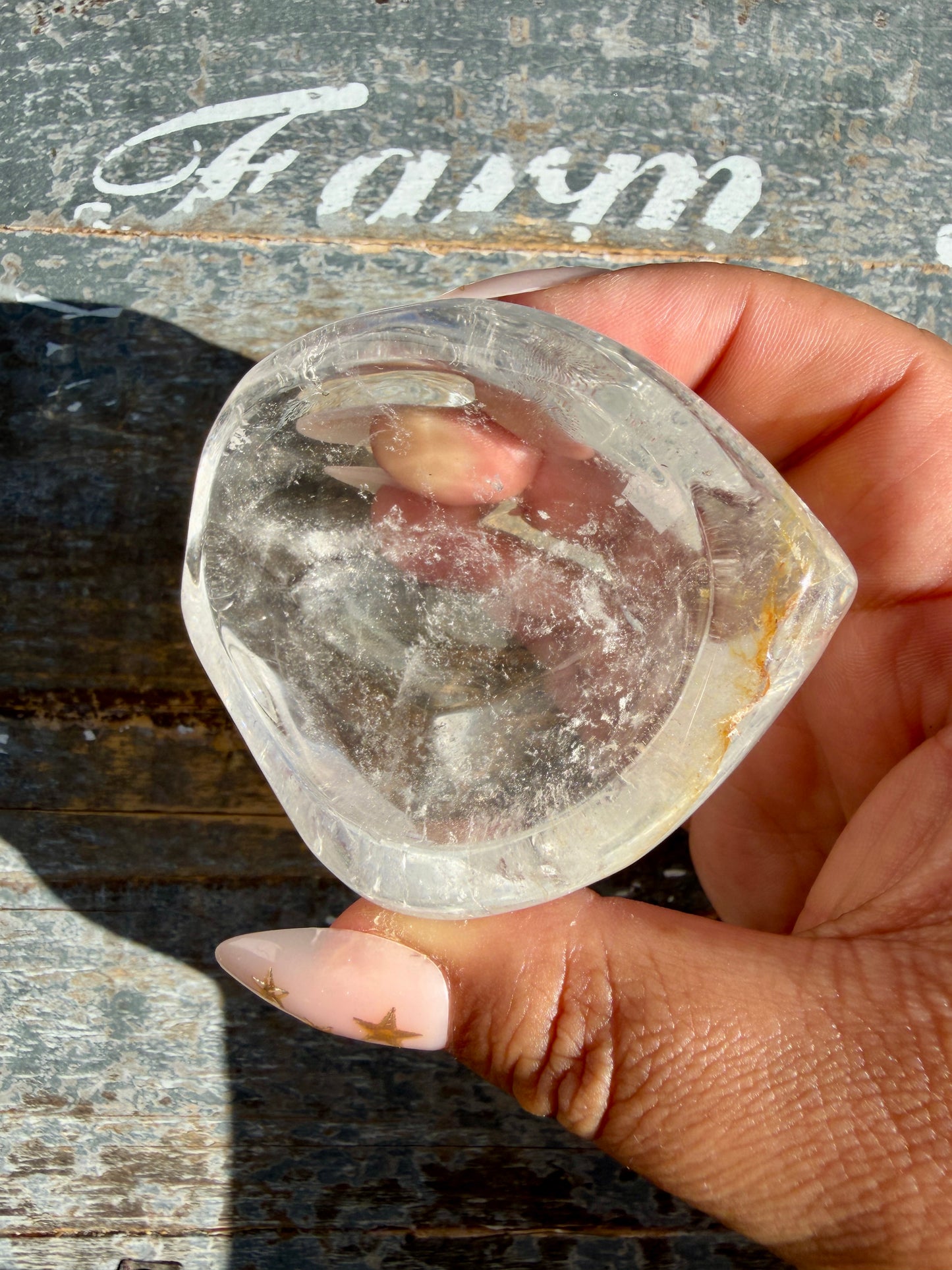 Gorgeous Clear Quartz Bowl | Opt E